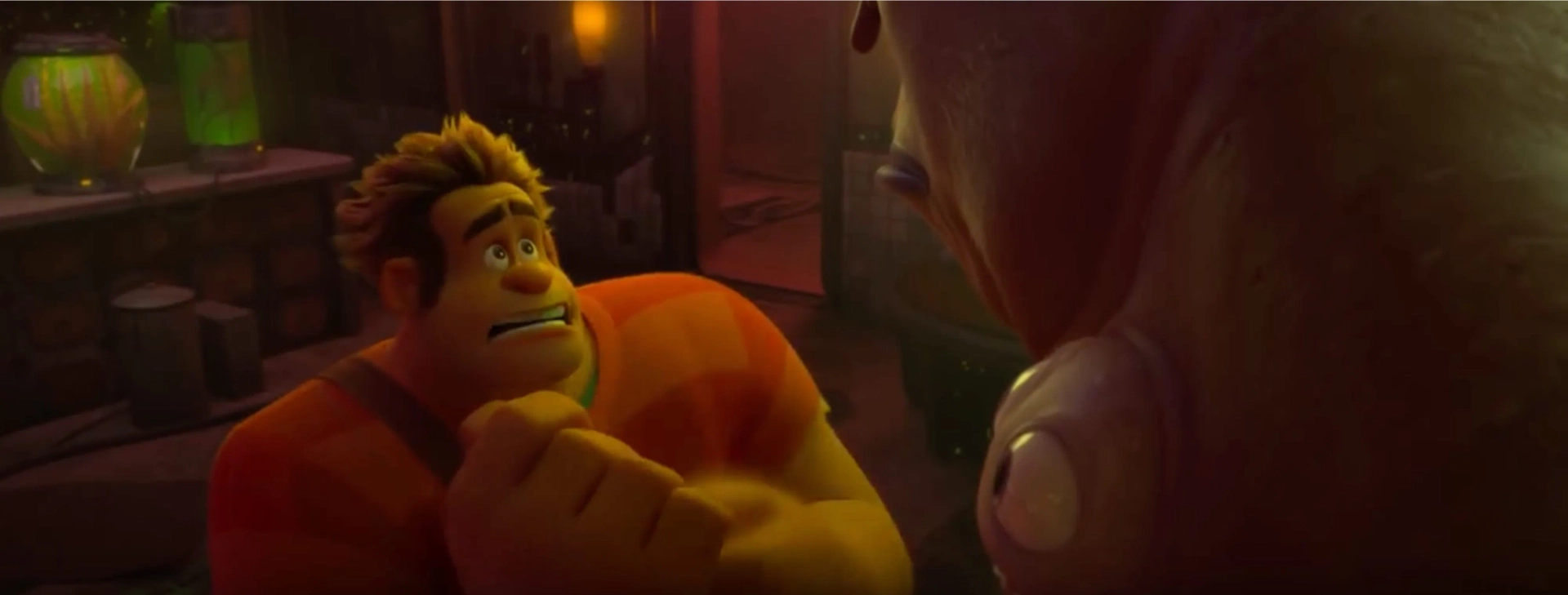 Alfred Molina and John C. Reilly in Ralph Breaks the Internet (2018)