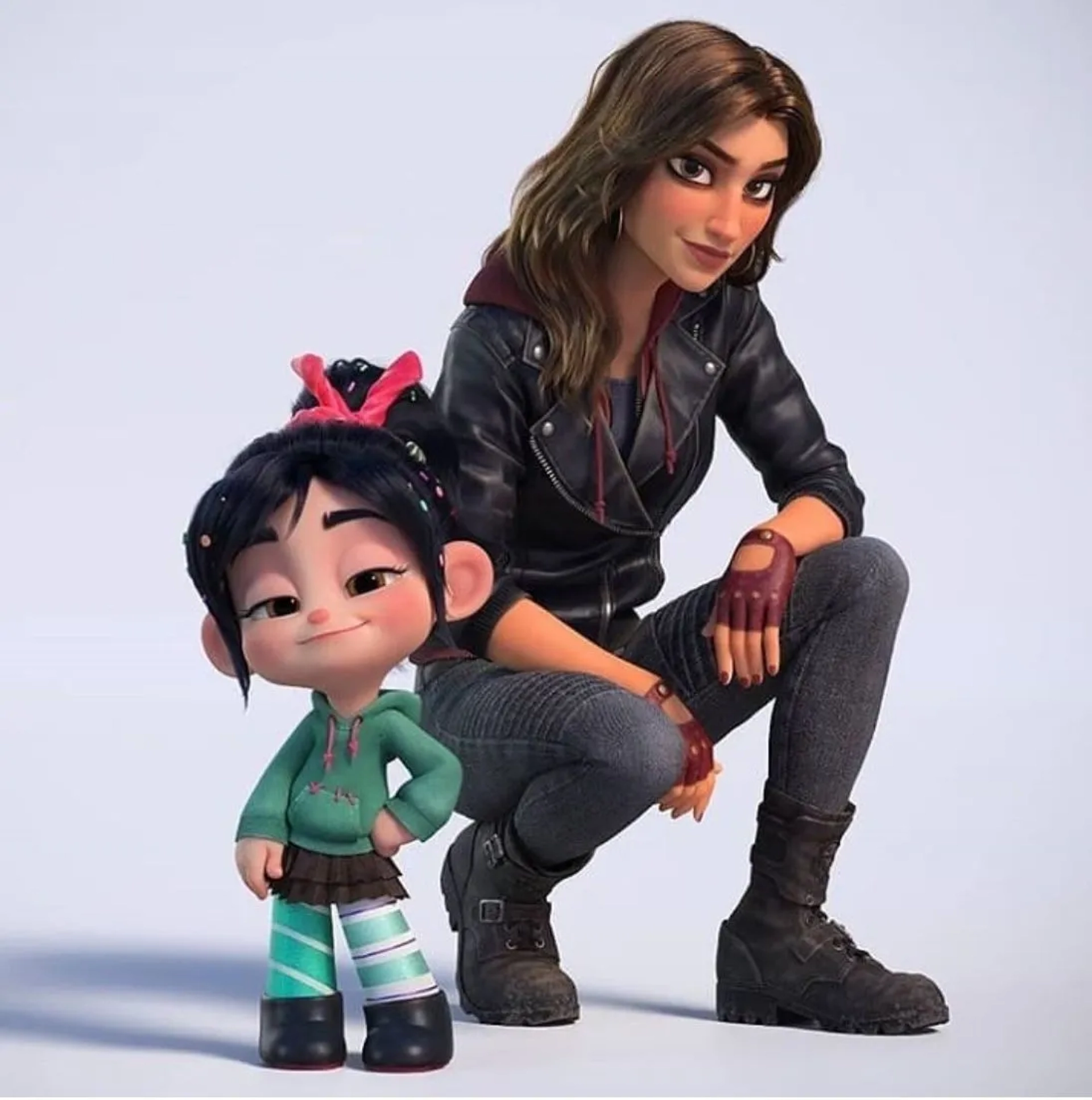 Sarah Silverman and Gal Gadot in Ralph Breaks the Internet (2018)