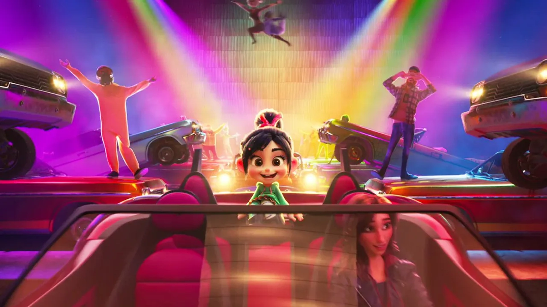 Sarah Silverman and Gal Gadot in Ralph Breaks the Internet (2018)