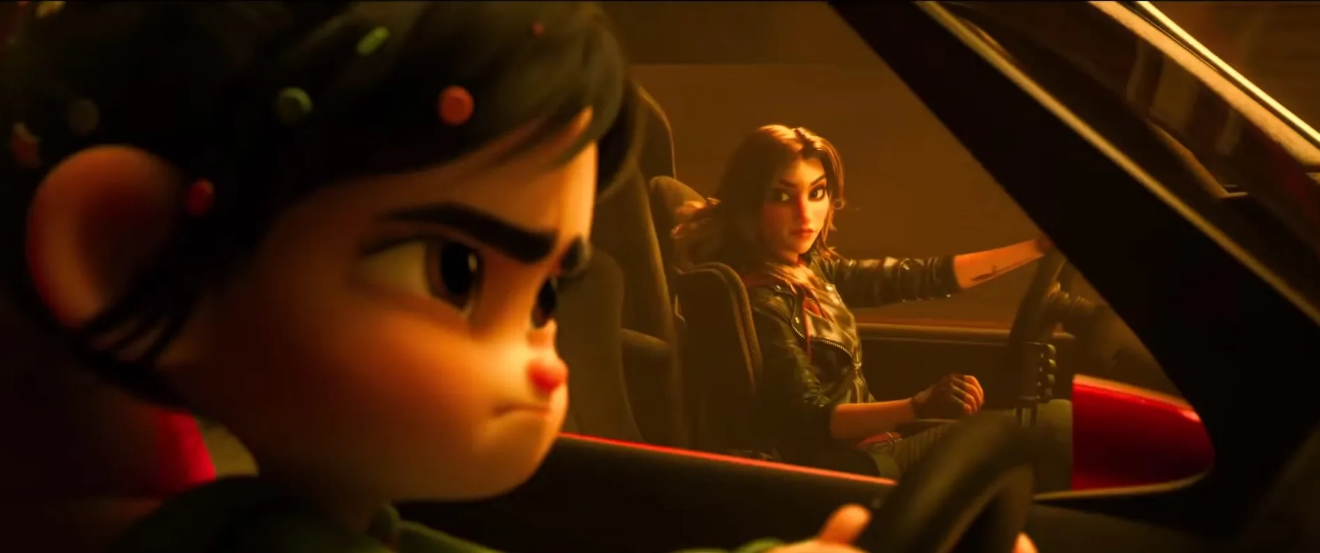 Sarah Silverman and Gal Gadot in Ralph Breaks the Internet (2018)