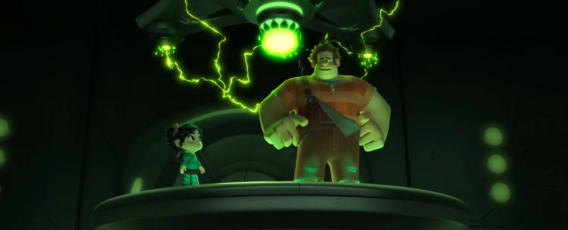 John C. Reilly and Sarah Silverman in Ralph Breaks the Internet (2018)