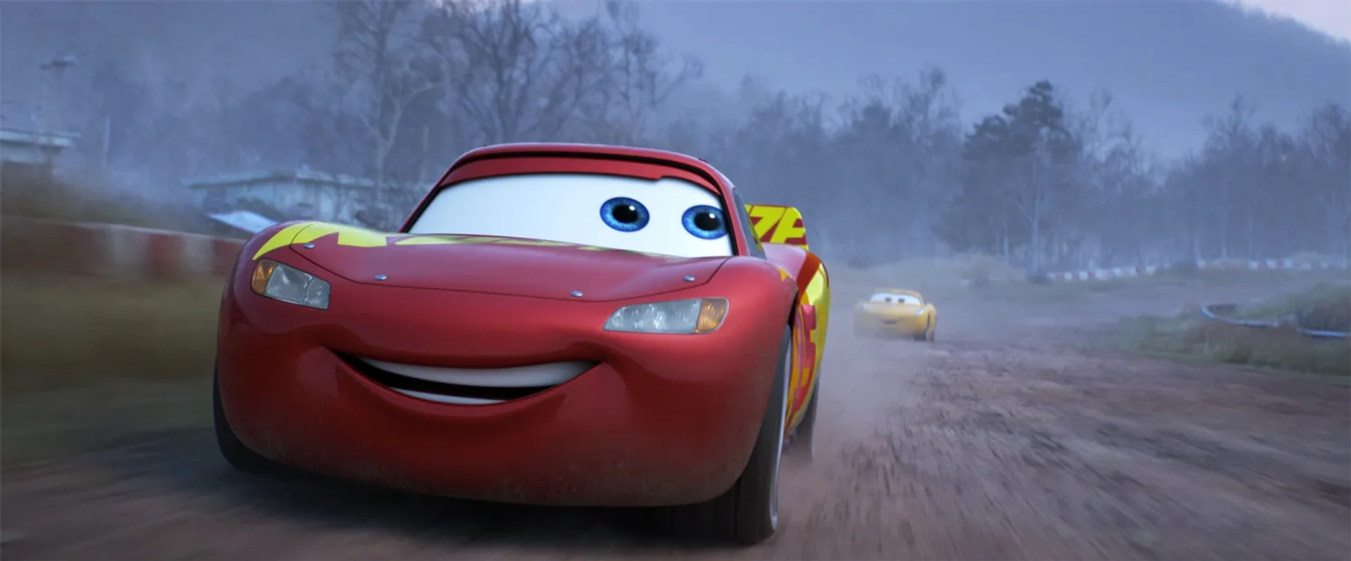 Owen Wilson and Cristela Alonzo in Cars 3 (2017)