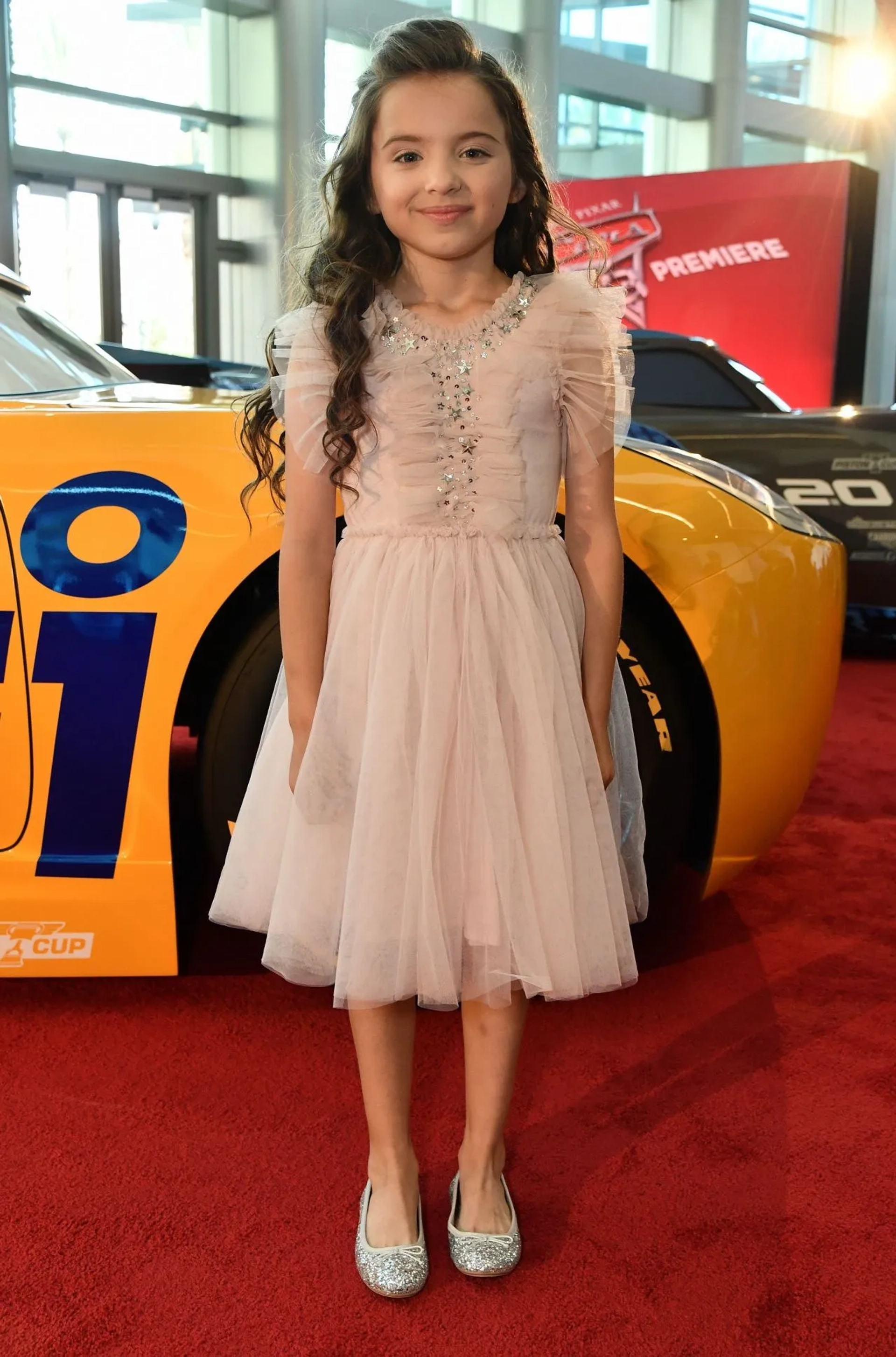 Madeleine McGraw at an event for Cars 3 (2017)