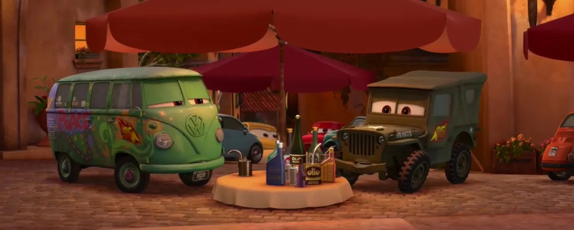 Paul Dooley and Lloyd Sherr in Cars 2 (2011)