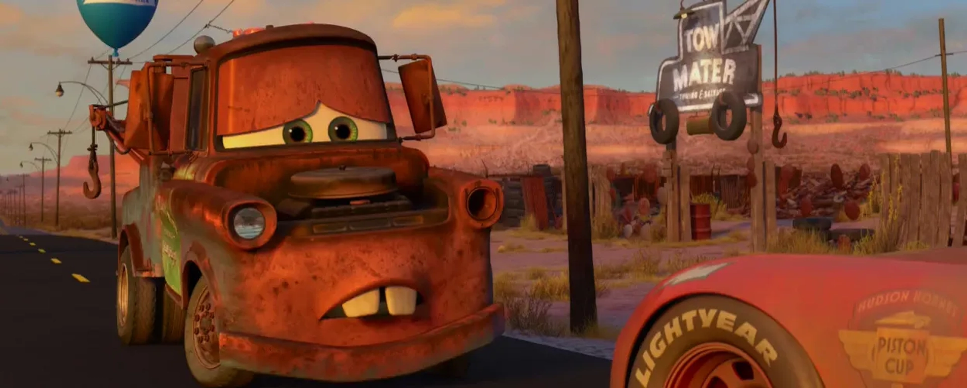 Owen Wilson and Larry the Cable Guy in Cars 2 (2011)