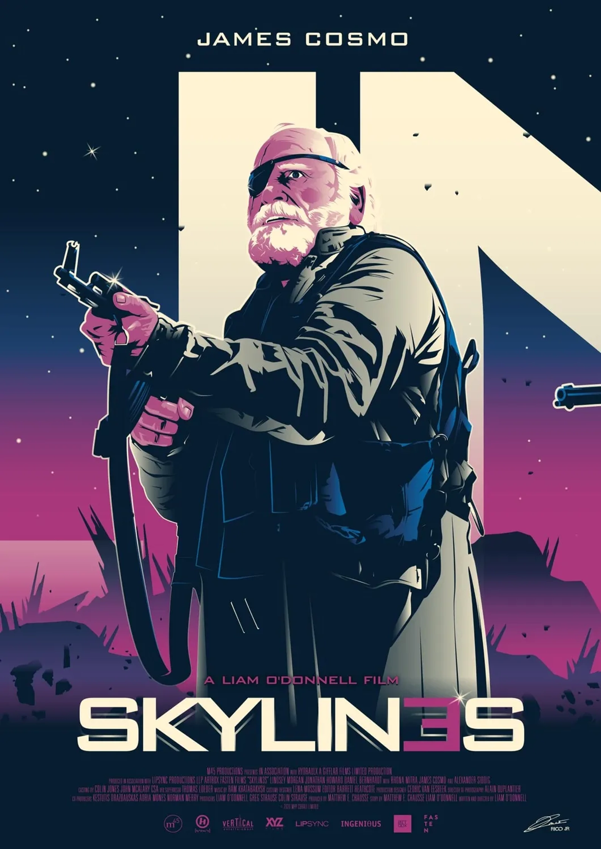 James Cosmo in Skylines (2020)