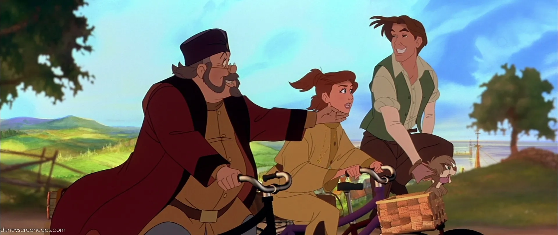 John Cusack, Meg Ryan, and Kelsey Grammer in Anastasia (1997)