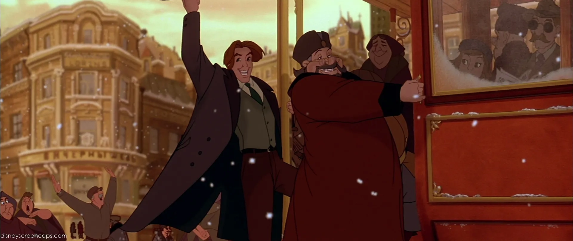 John Cusack and Kelsey Grammer in Anastasia (1997)