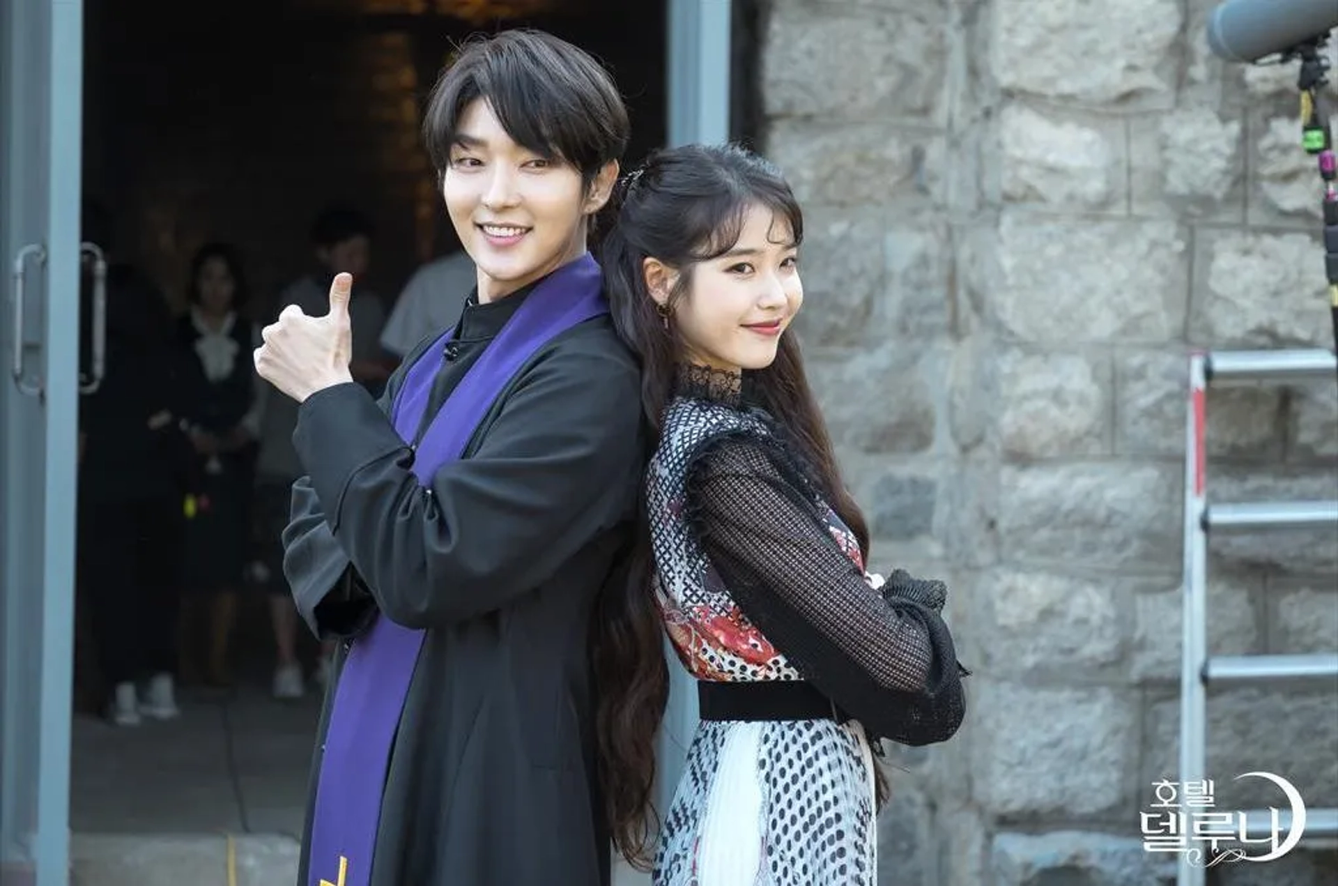 Lee Joon-Gi and Ji-eun Lee in Hotel Del Luna (2019)