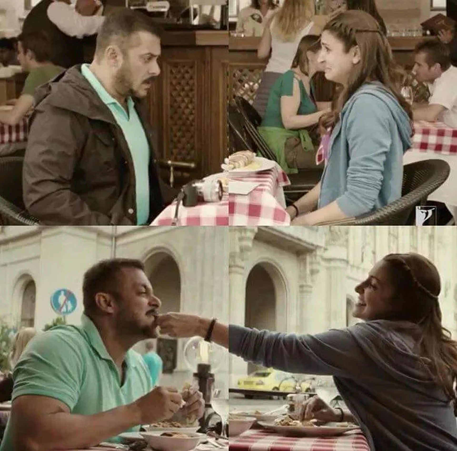 Salman Khan and Anushka Sharma in Sultan (2016)