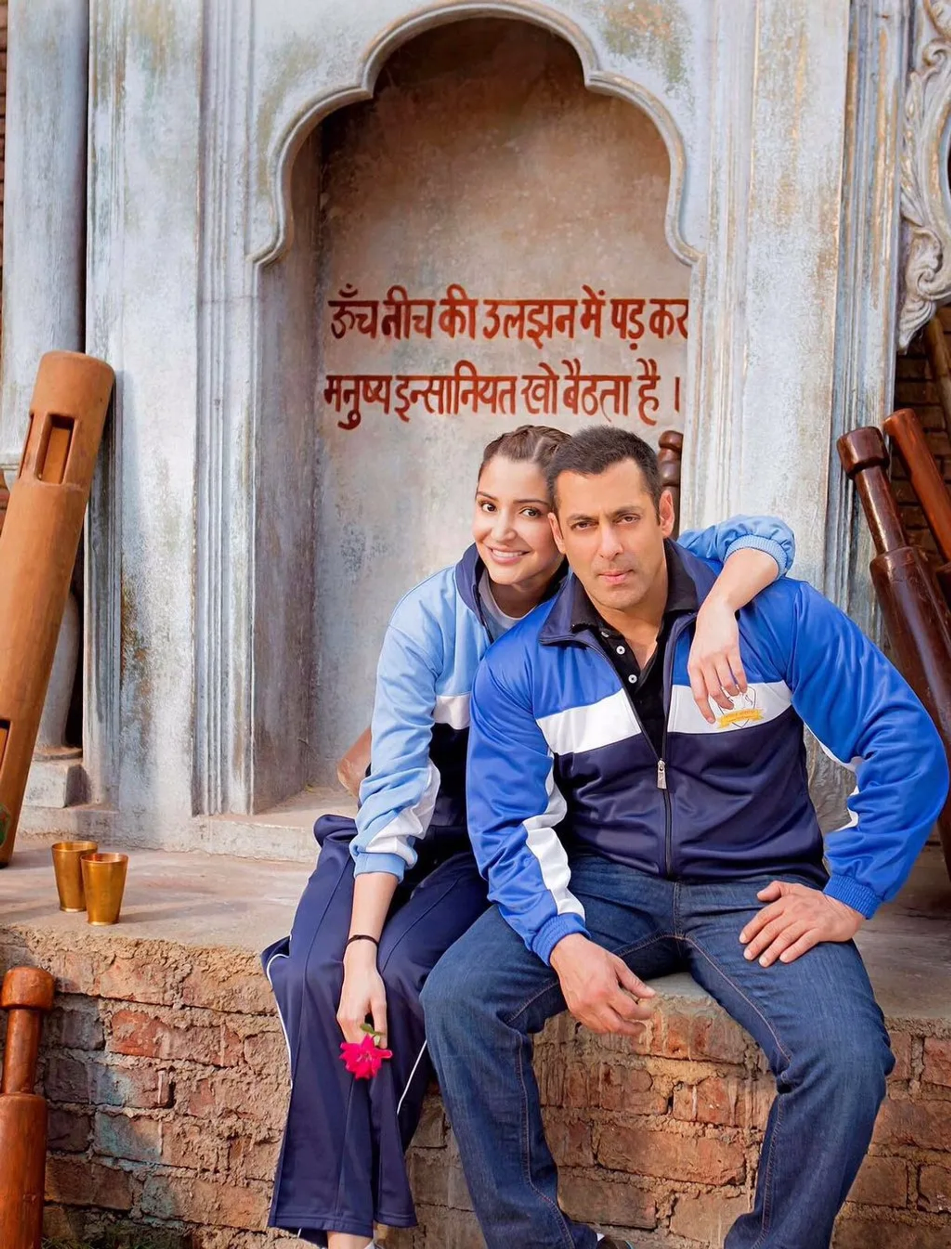 Salman Khan and Anushka Sharma in Sultan (2016)