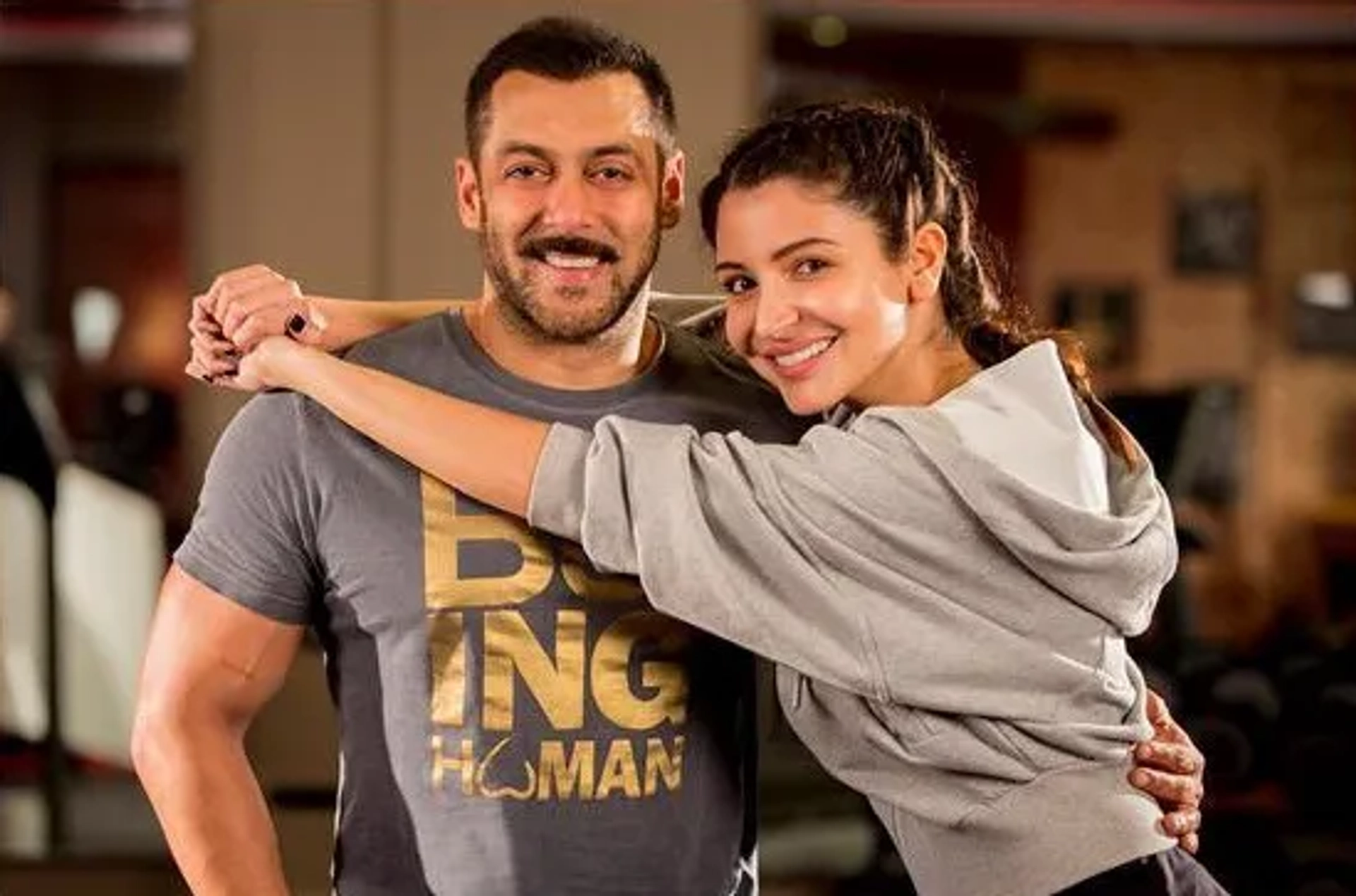 Salman Khan and Anushka Sharma in Sultan (2016)