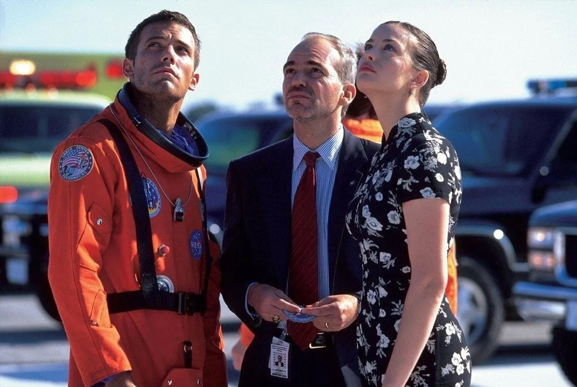 Liv Tyler, Ben Affleck, and Billy Bob Thornton in Armageddon (1998)