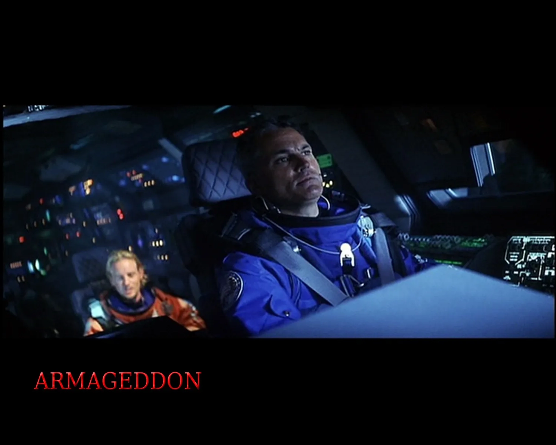 Owen Wilson and Marshall R. Teague in Armageddon (1998)