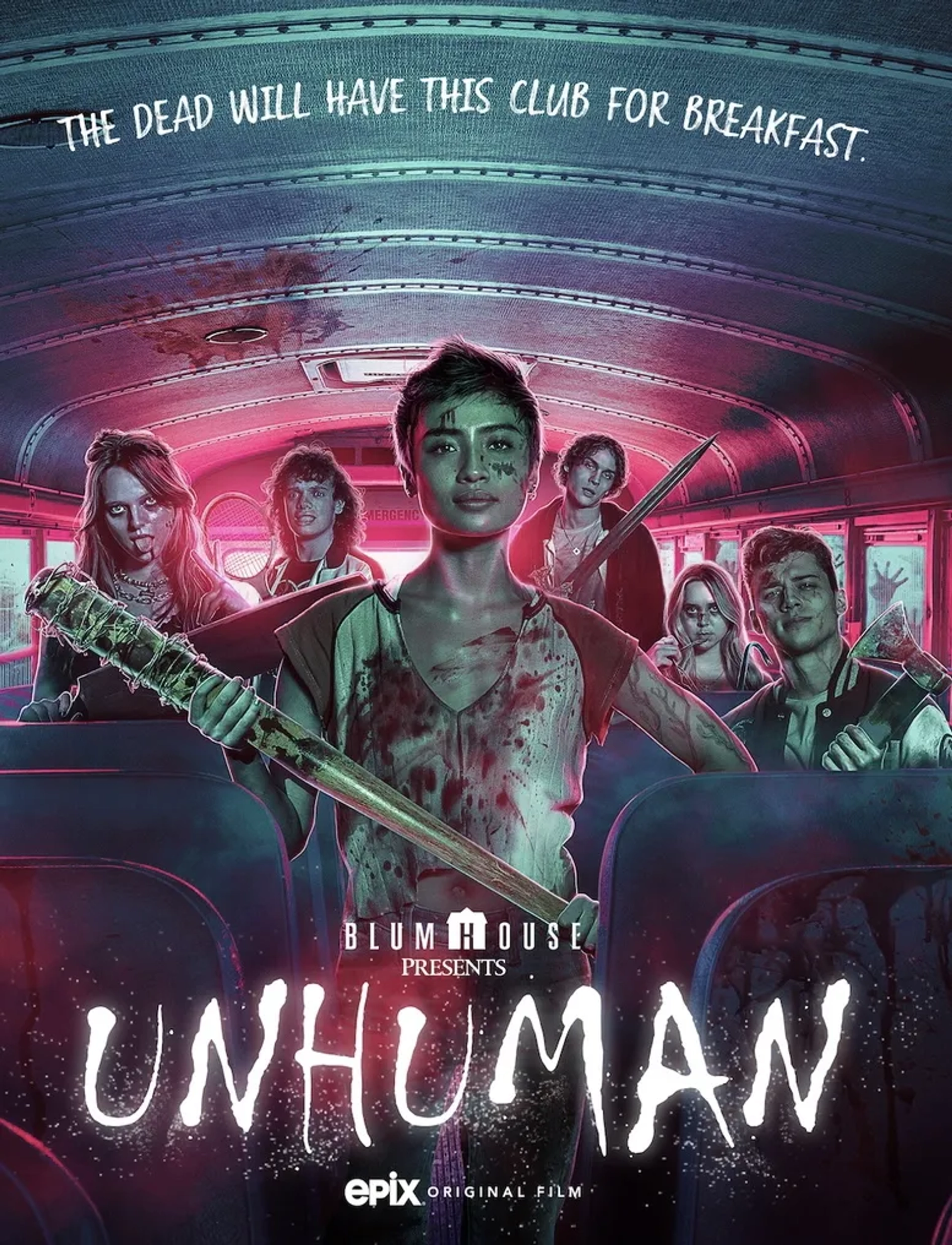 Unhuman Poster | Blumhouse and Paramount Movies