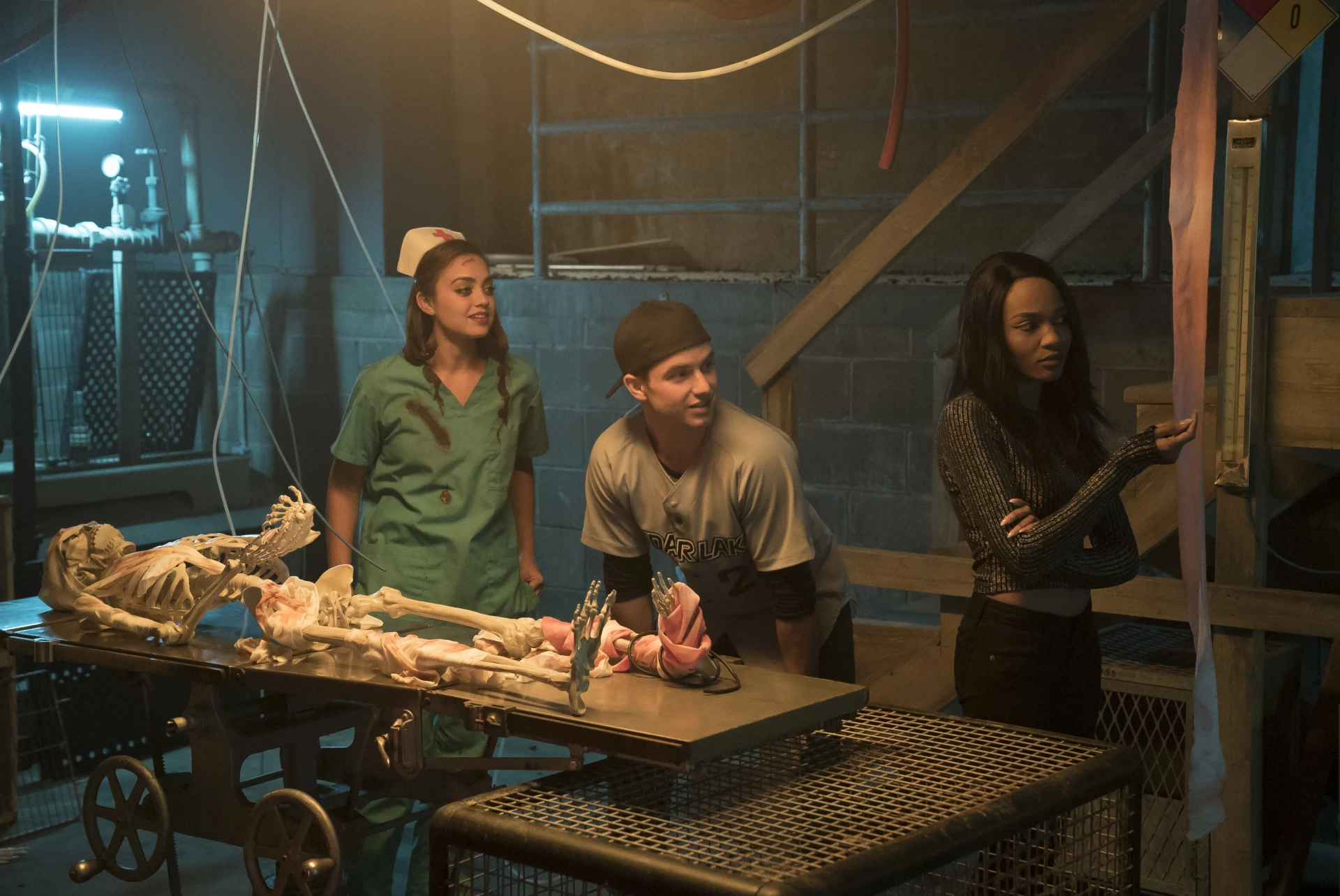 Lauryn Alisa McClain, Will Brittain, and Shazi Raja in Haunt (2019)