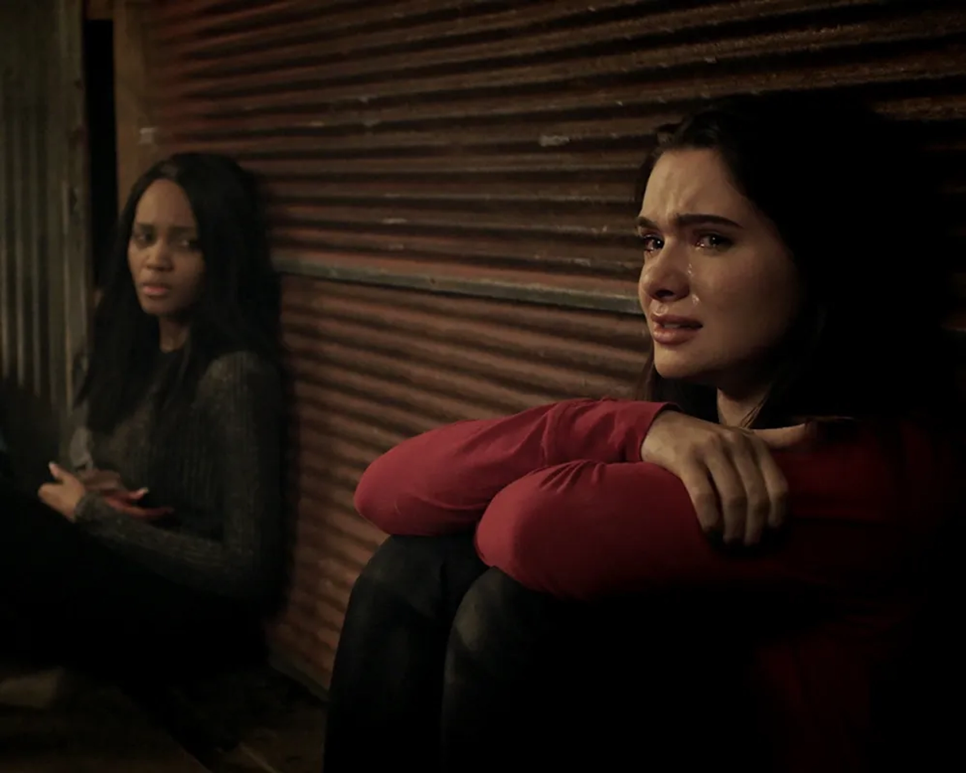 Lauryn Alisa McClain and Katie Stevens in Haunt (2019)