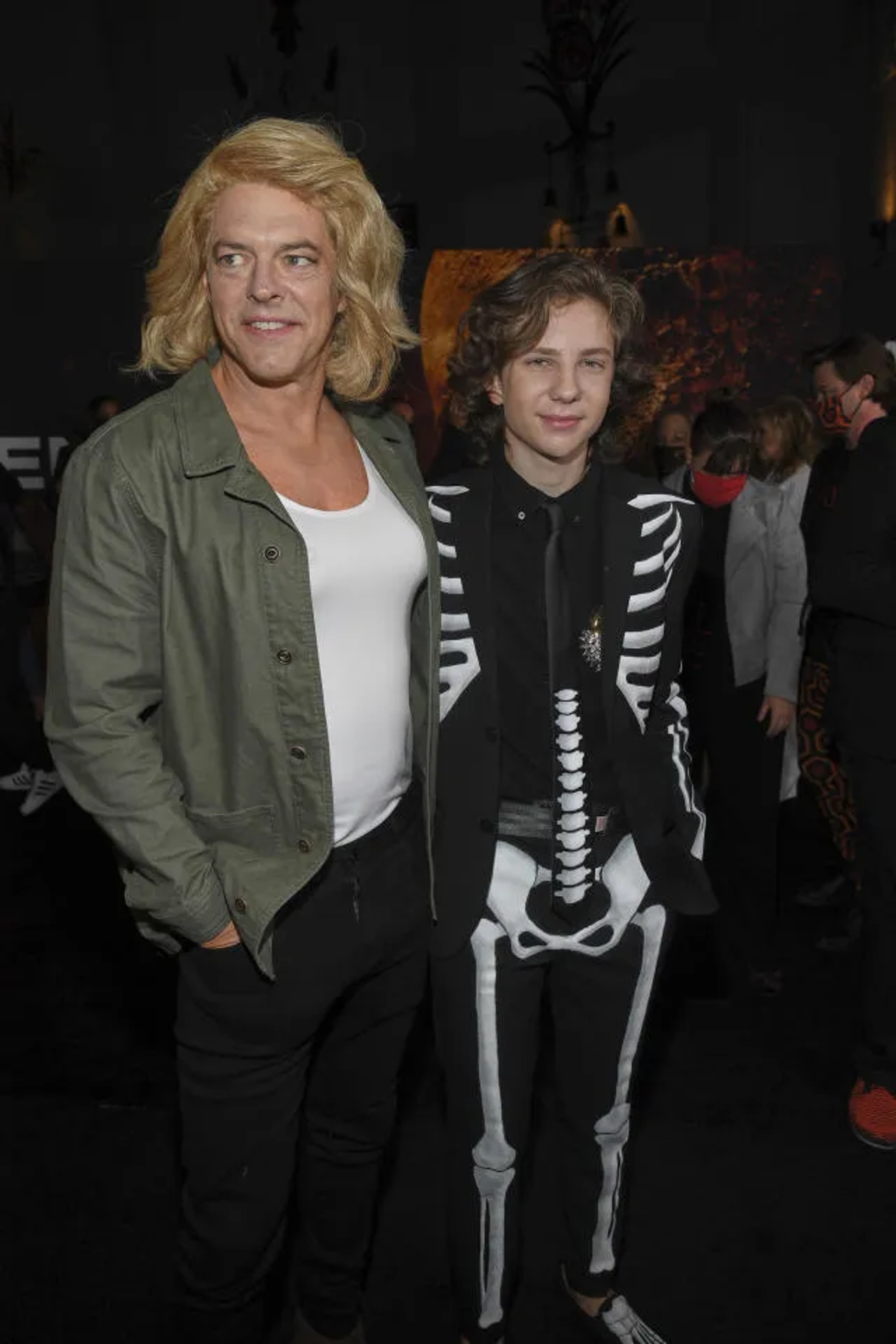 Jason Blum at an event for Halloween Kills (2021)