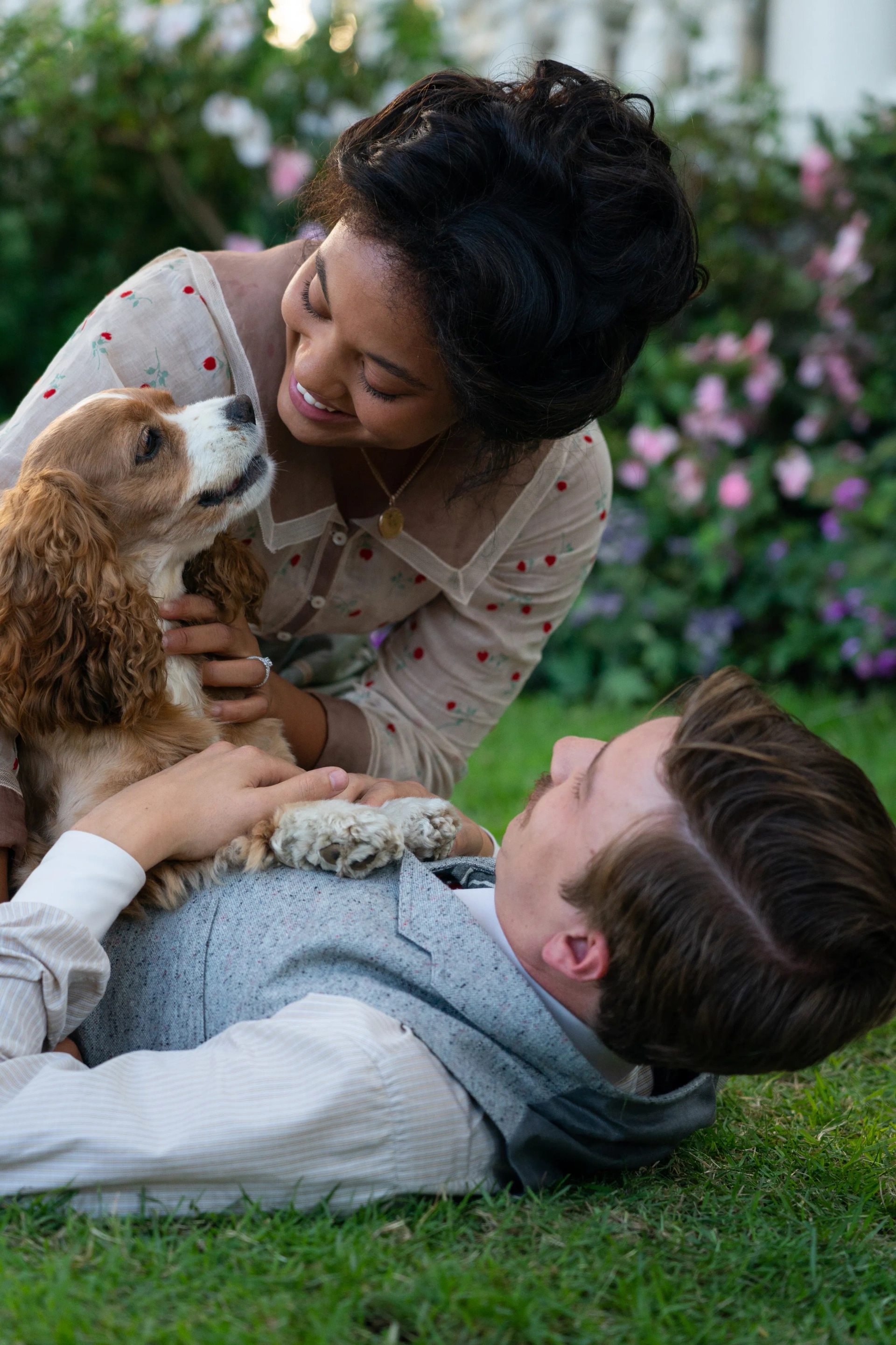 Rose, Tessa Thompson, Thomas Mann, and Kiersey Clemons in Lady and the Tramp (2019)