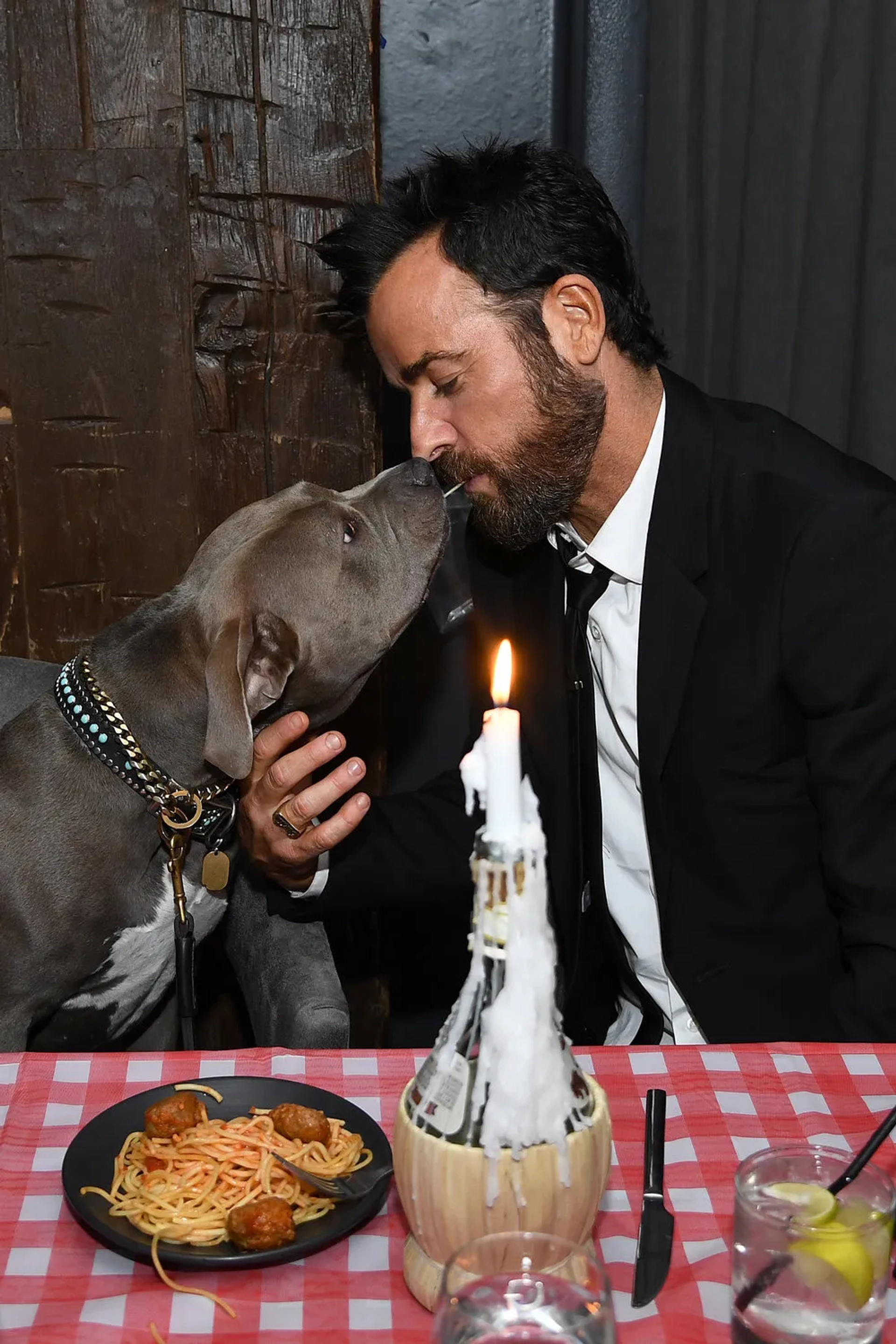 Justin Theroux at an event for Lady and the Tramp (2019)