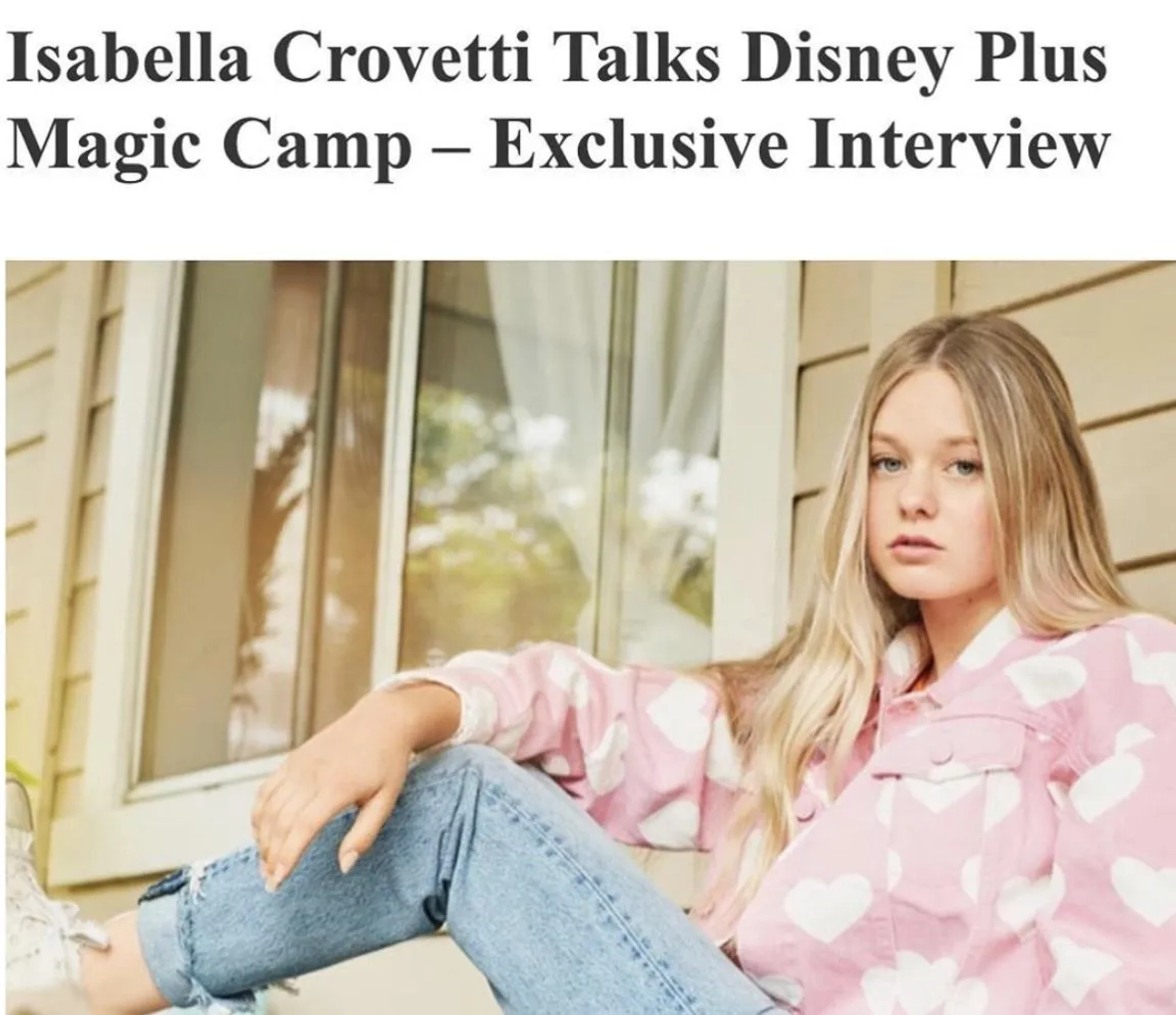 Isabella Crovetti - Magic Camp Press