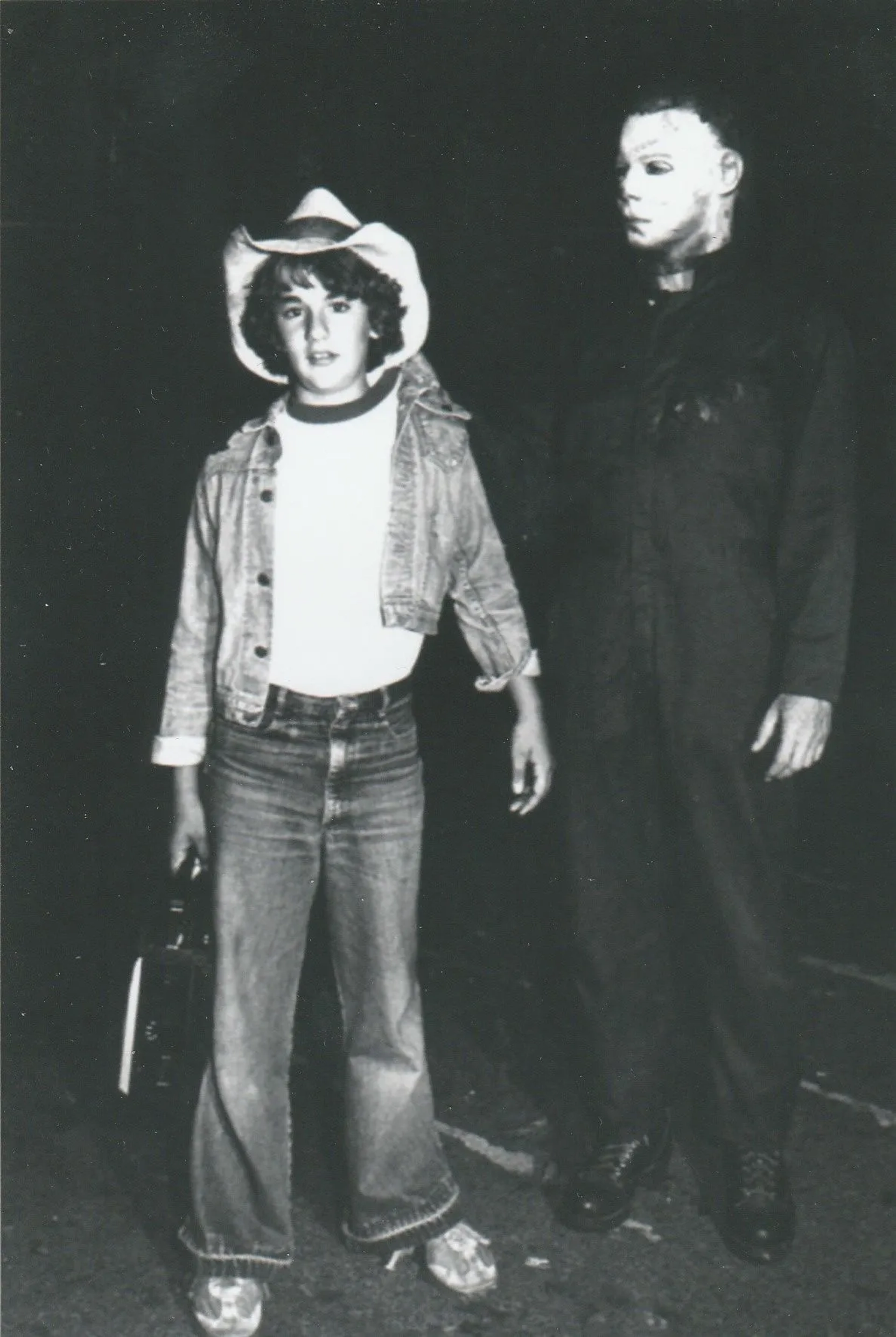 Dick Warlock and Lance Warlock in Halloween II (1981)