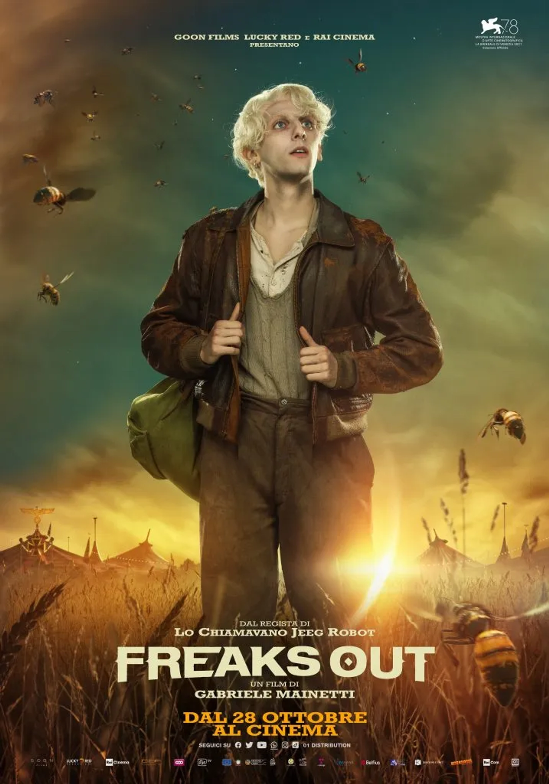 Pietro Castellitto in Freaks Out (2021)