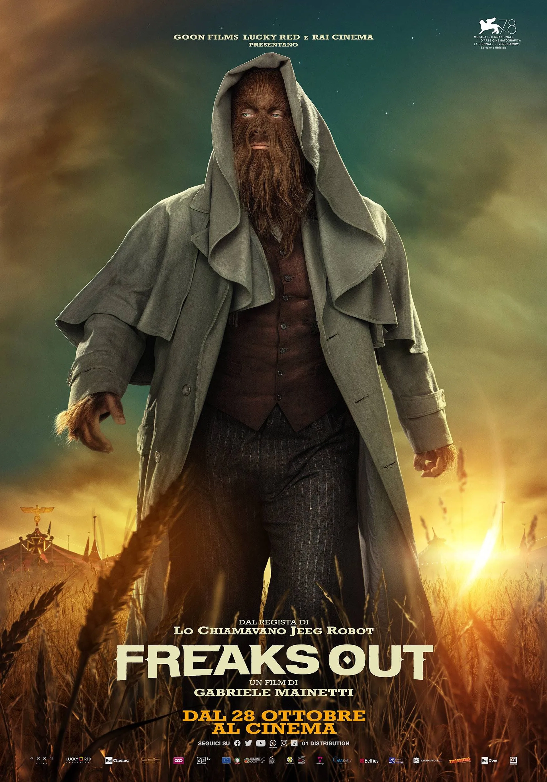 Claudio Santamaria in Freaks Out (2021)