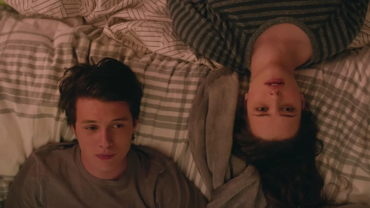 Nick Robinson and Katherine Langford in Love, Simon (2018)