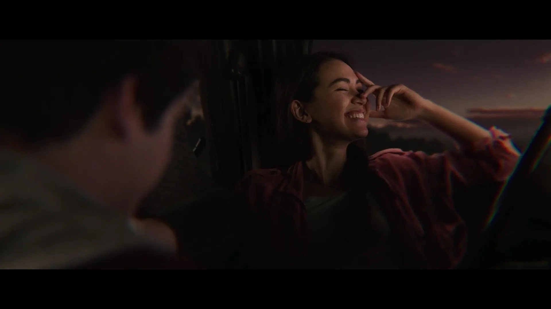 Jessica Henwick and Dylan O'Brien in Love and Monsters (2020)