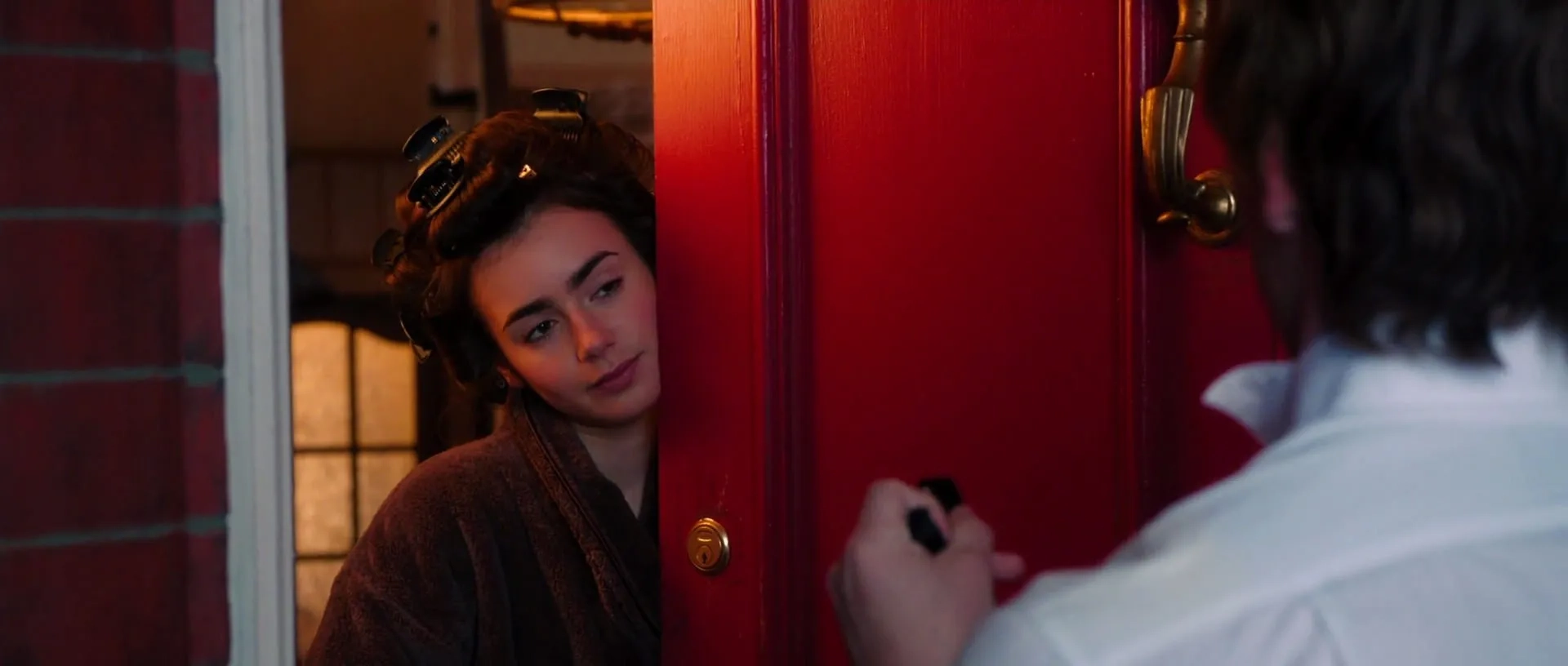 Lily Collins in Love, Rosie (2014)