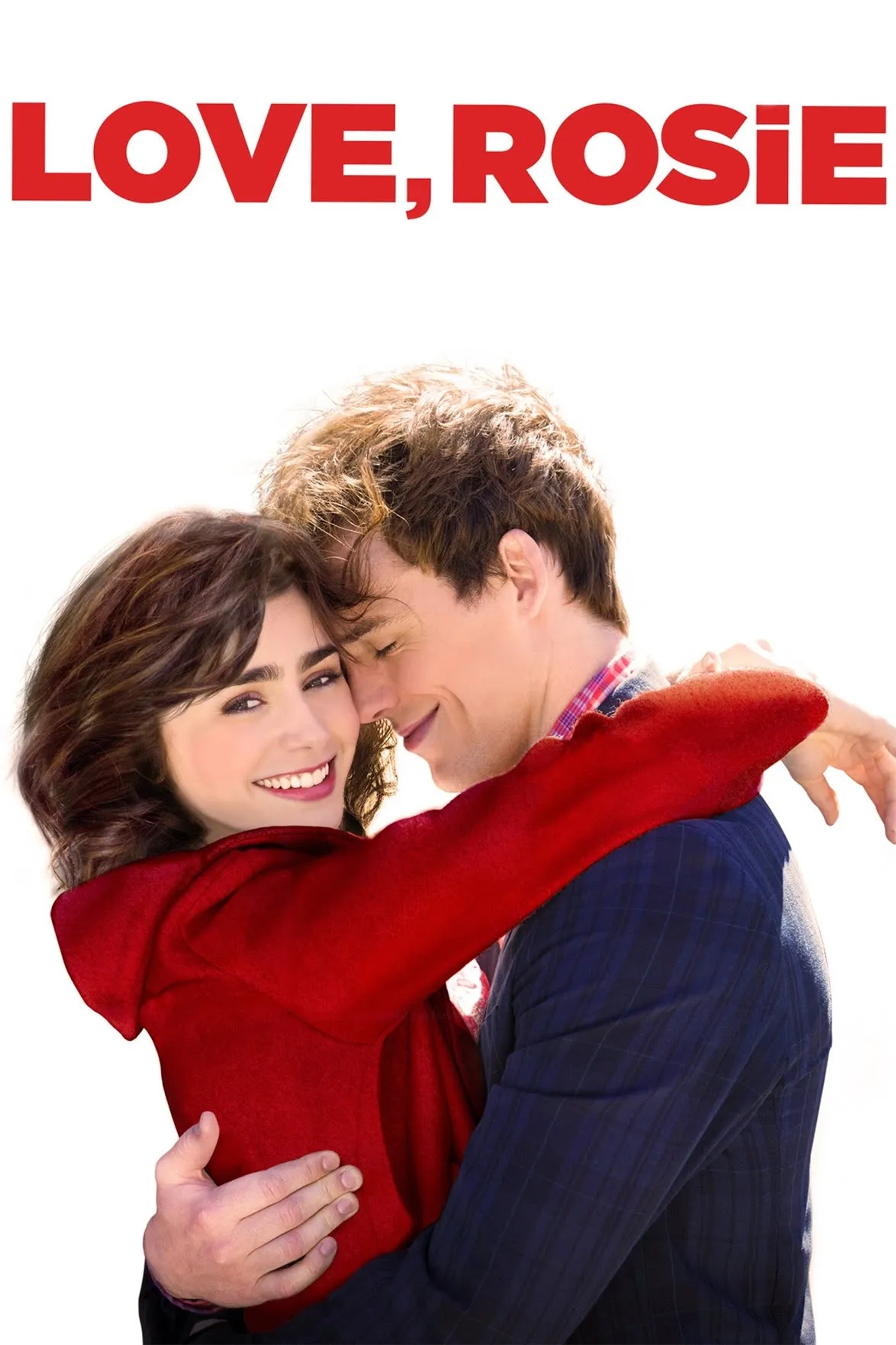 Lily Collins and Sam Claflin in Love, Rosie (2014)