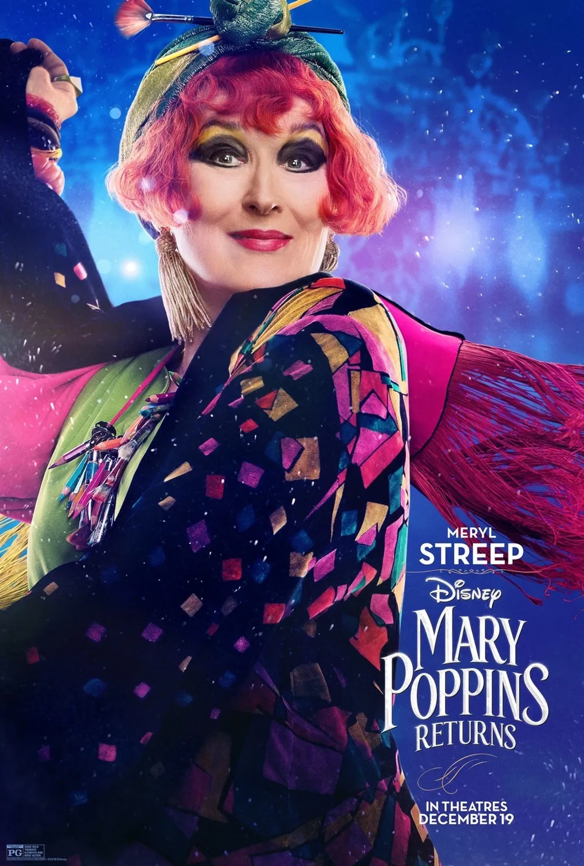 Meryl Streep in Mary Poppins Returns (2018)