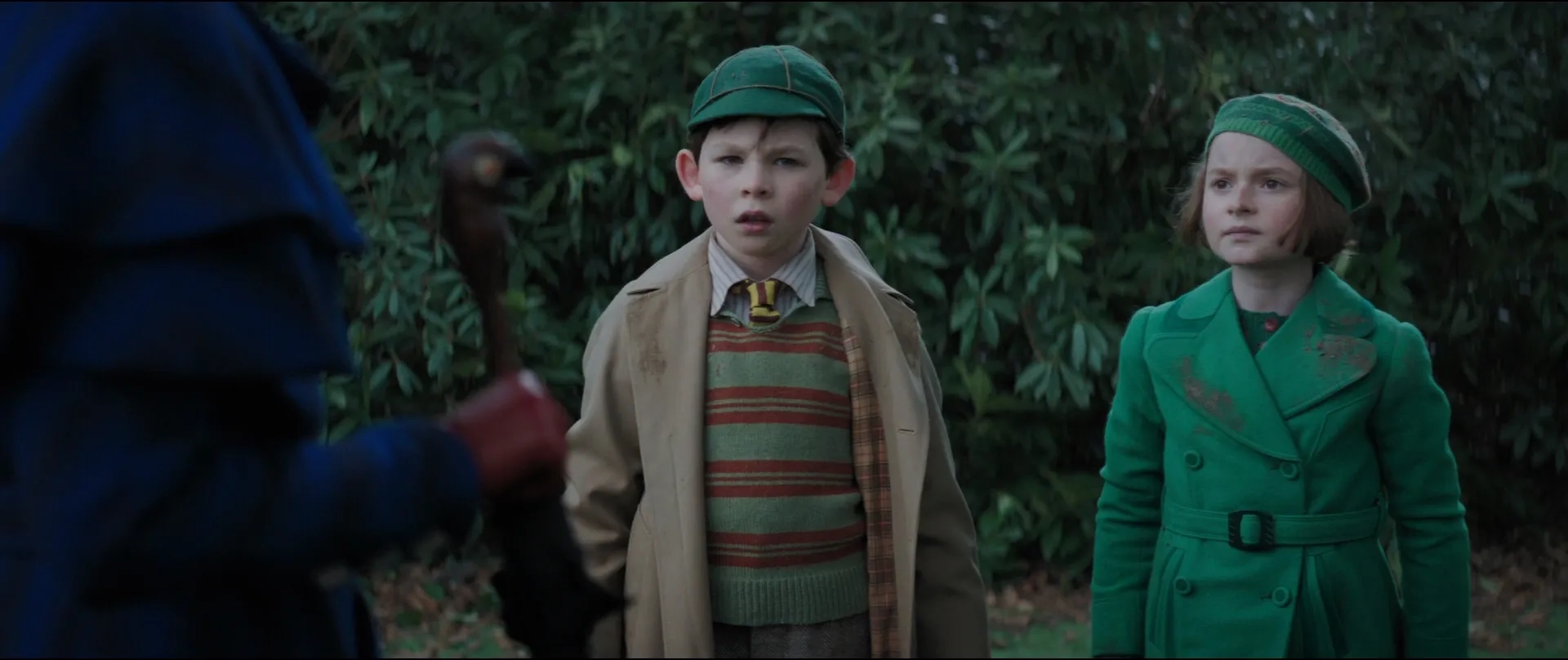 Pixie Davies and Nathanael Saleh in Mary Poppins Returns (2018)