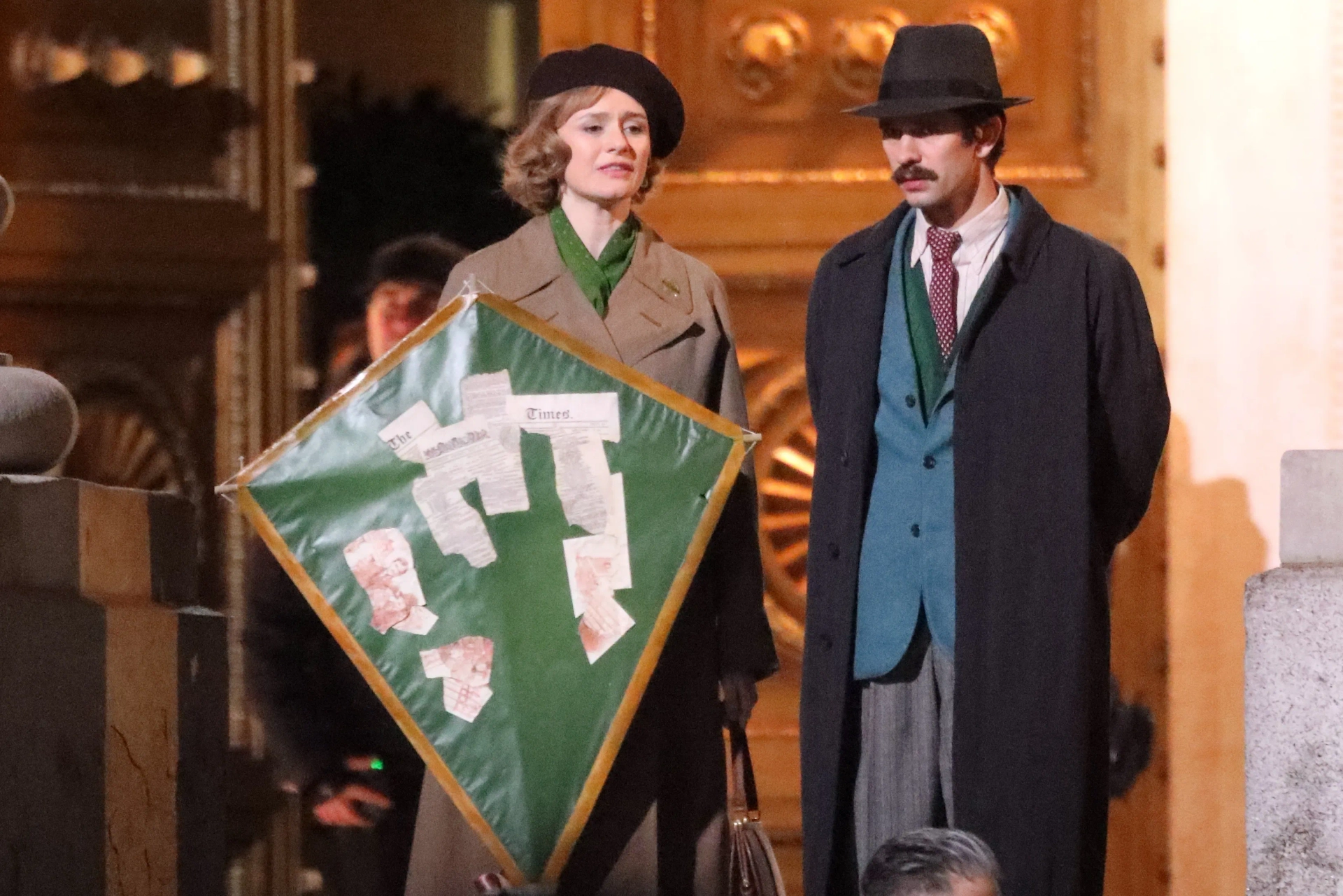 Emily Mortimer and Ben Whishaw in Mary Poppins Returns (2018)