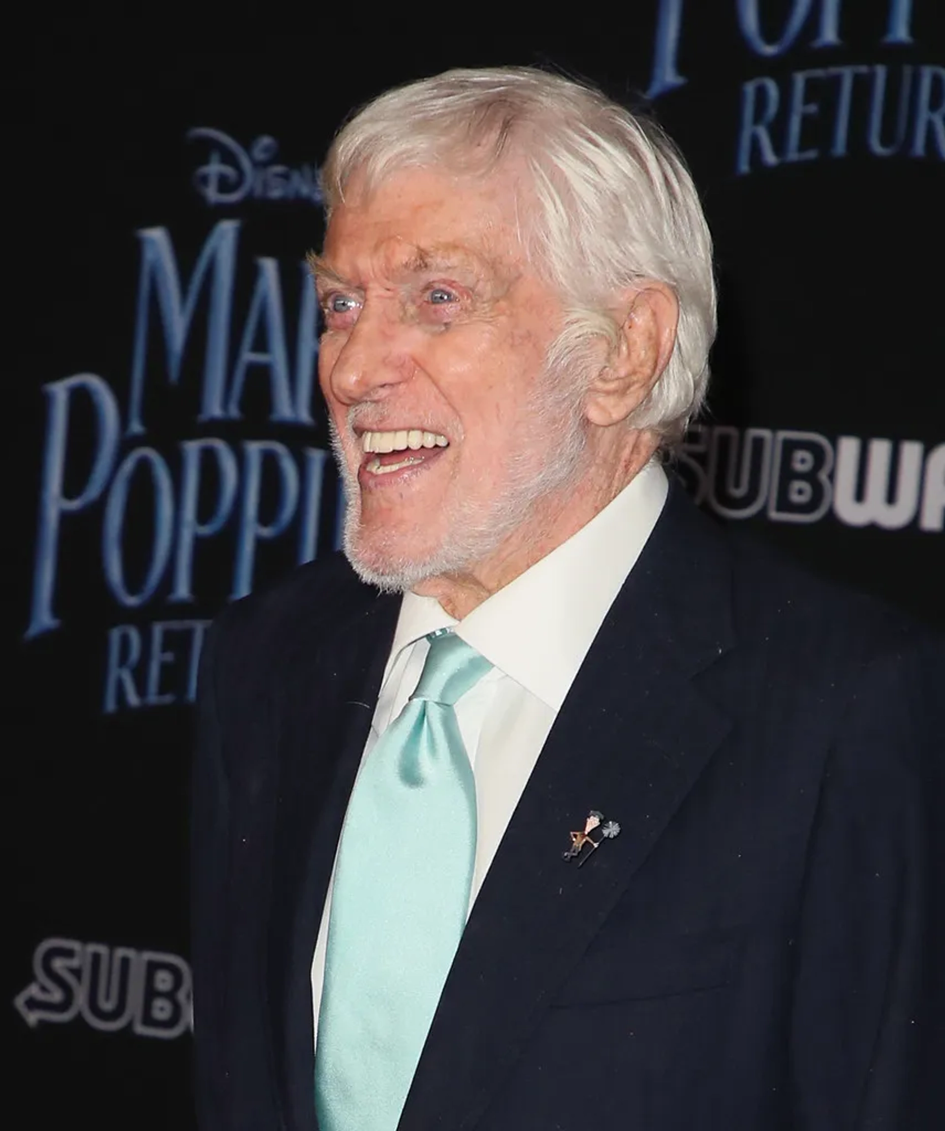 Dick Van Dyke at an event for Mary Poppins Returns (2018)