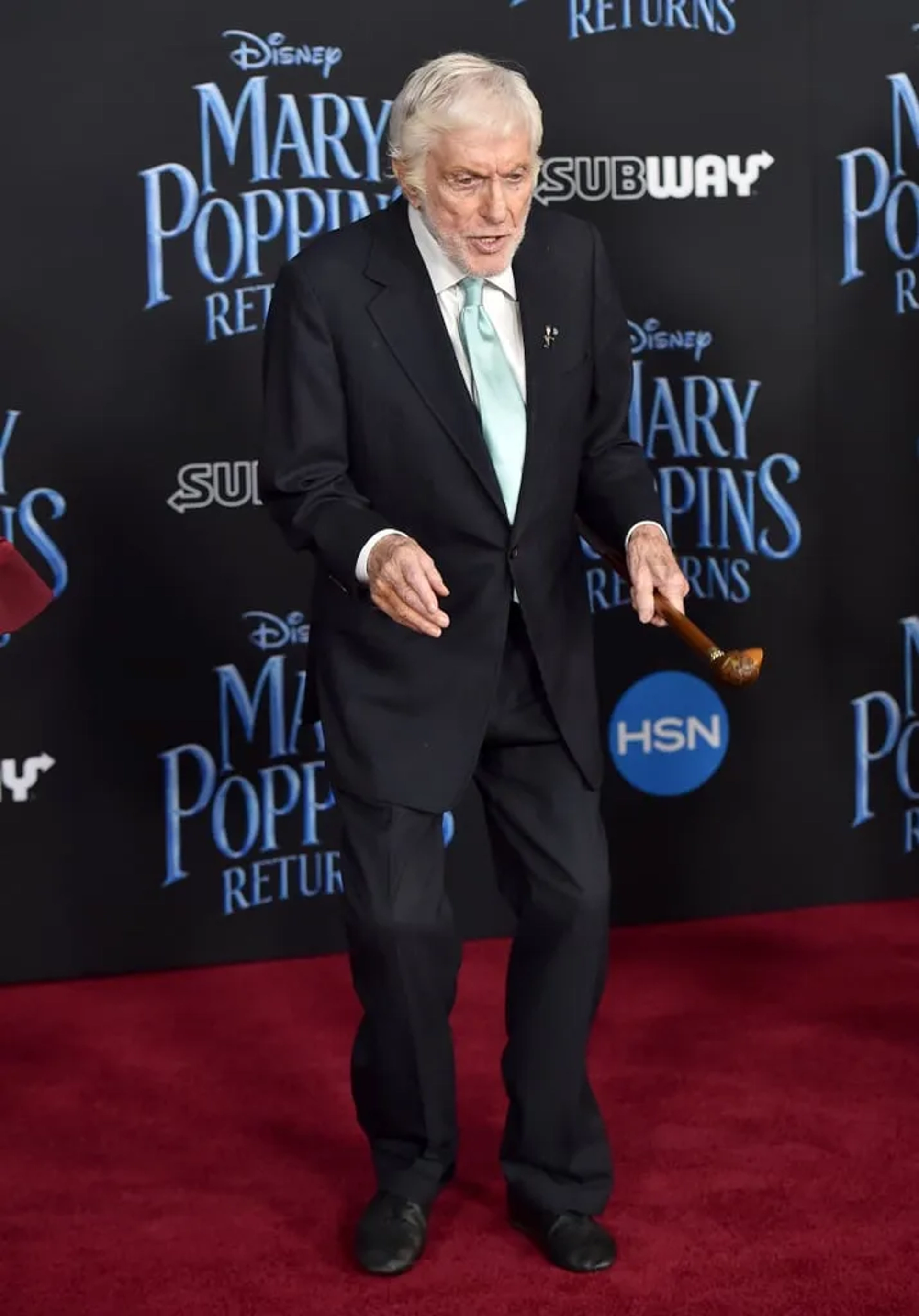 Dick Van Dyke at an event for Mary Poppins Returns (2018)