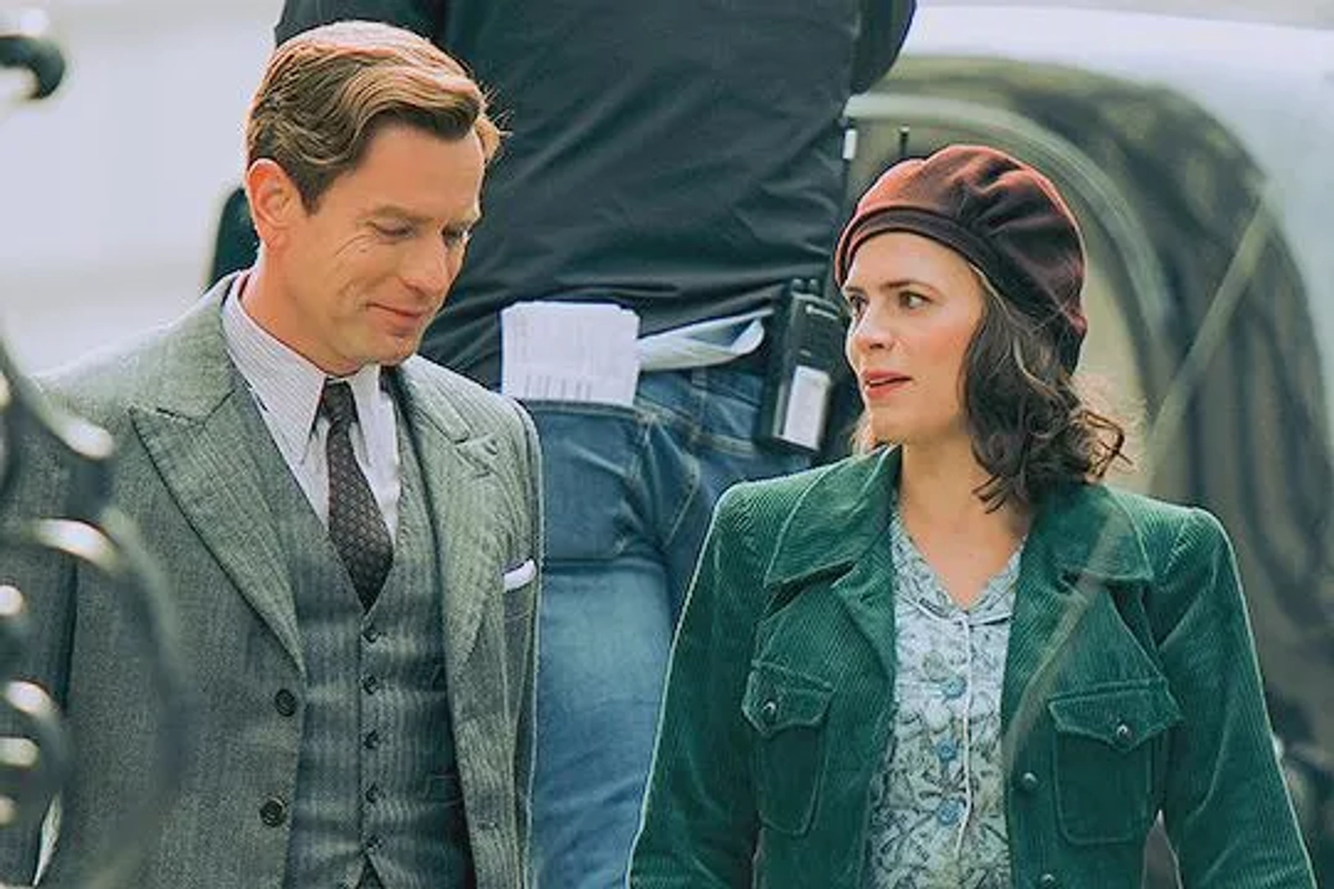 Ewan McGregor and Hayley Atwell in Christopher Robin (2018)