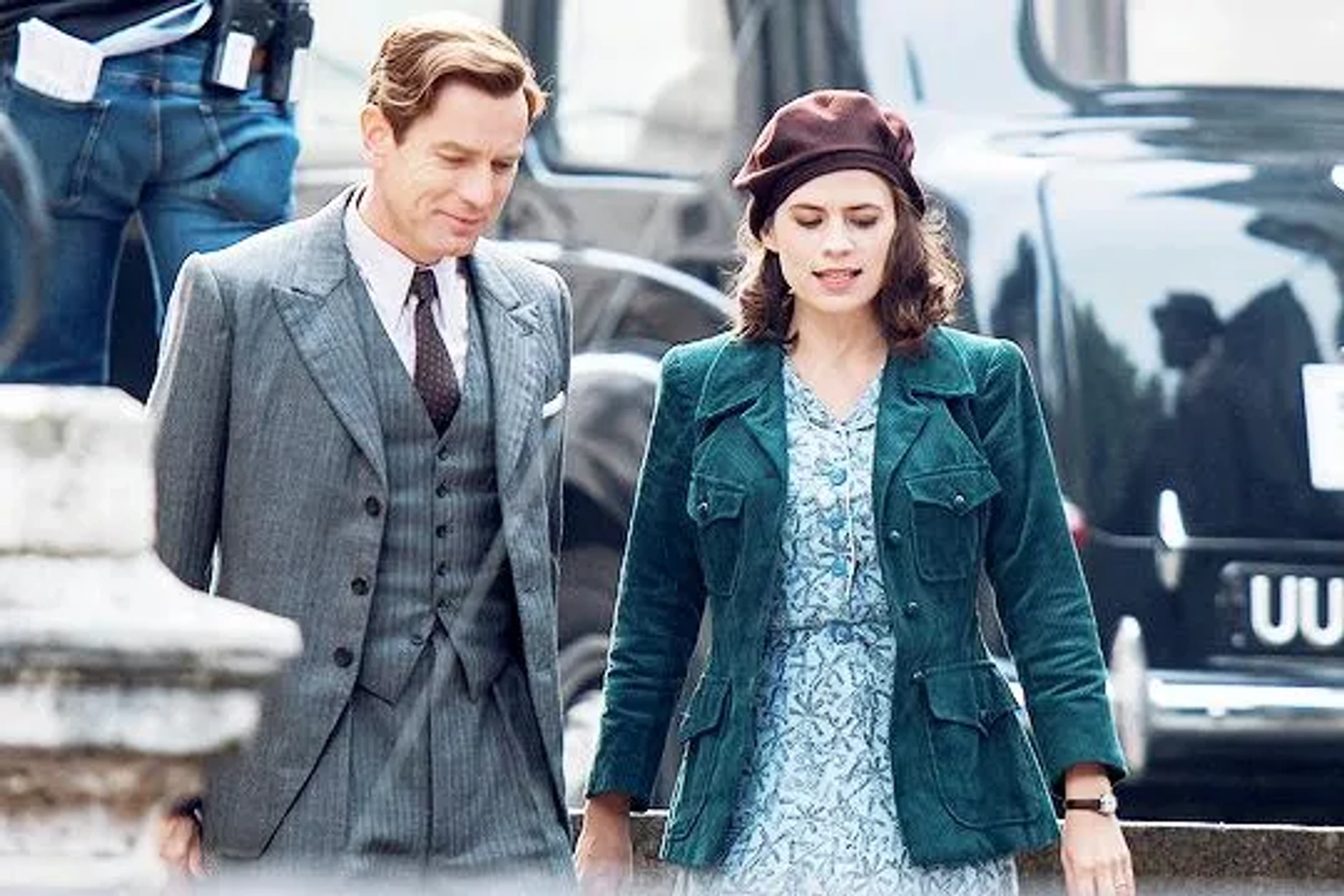 Ewan McGregor and Hayley Atwell in Christopher Robin (2018)