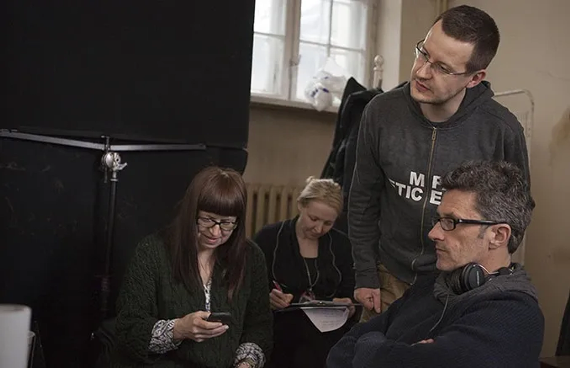 Pawel Pawlikowski, Ewa Puszczynska, and Lukasz Zal in Ida (2013)