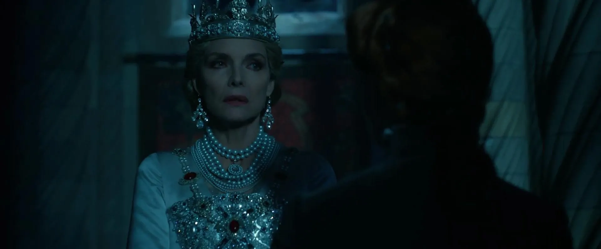 Michelle Pfeiffer and Jenn Murray in Maleficent: Mistress of Evil (2019)