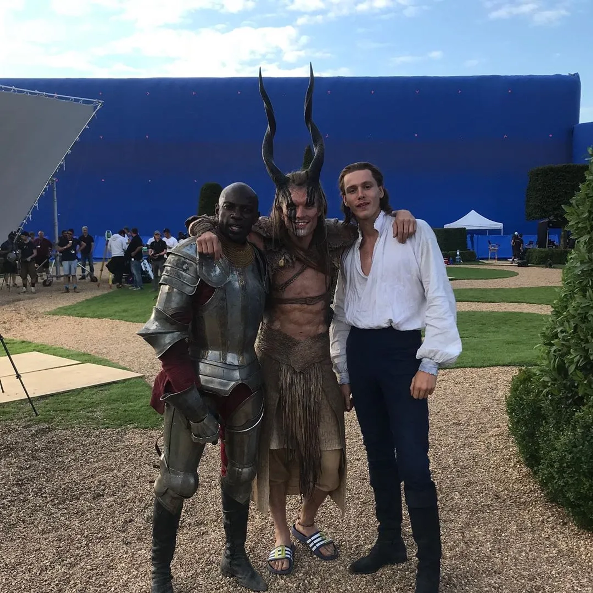 David Gyasi, Ed Skrein, and Harris Dickinson in Maleficent: Mistress of Evil (2019)