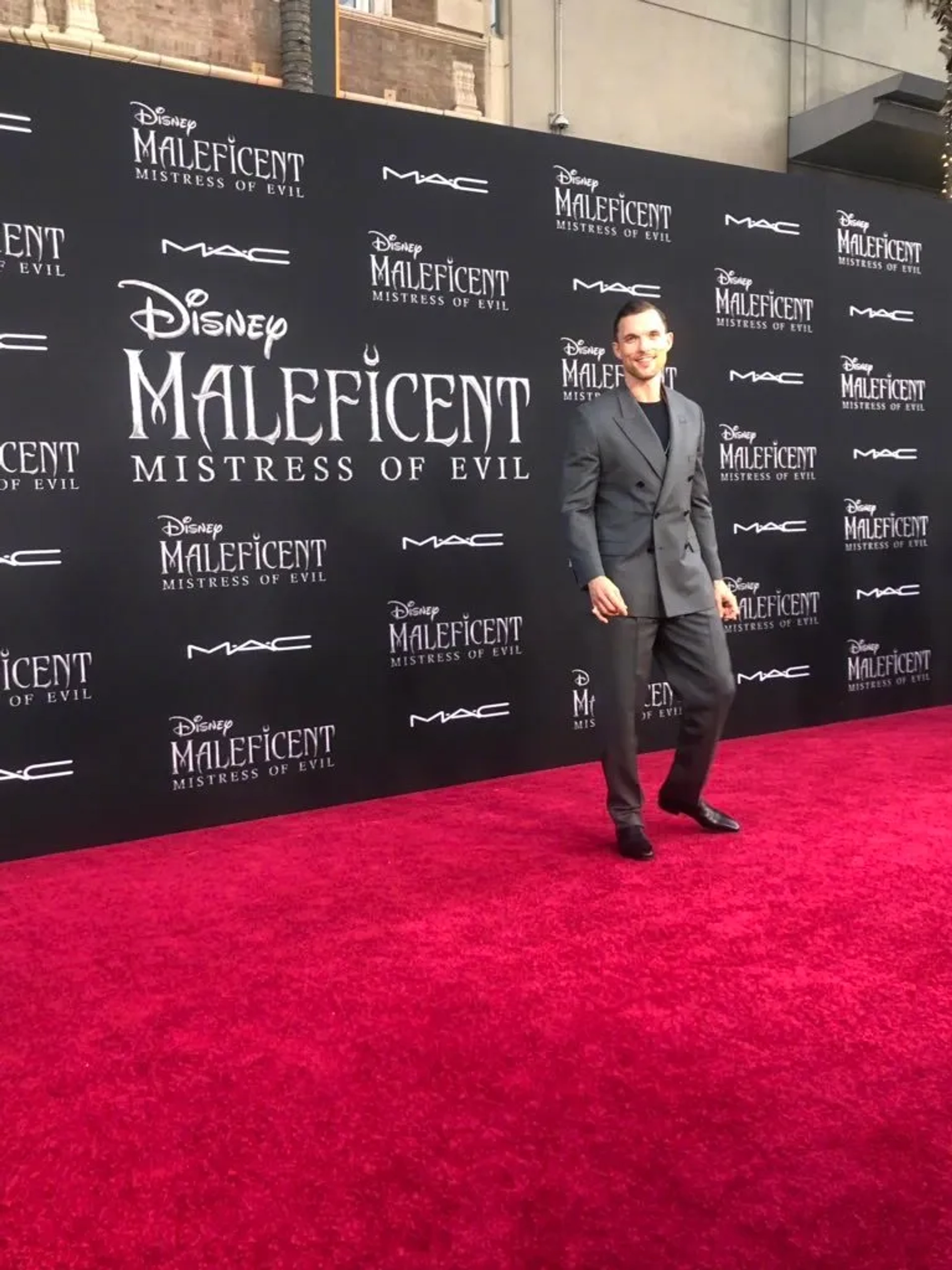 Ed Skrein at an event for Maleficent: Mistress of Evil (2019)