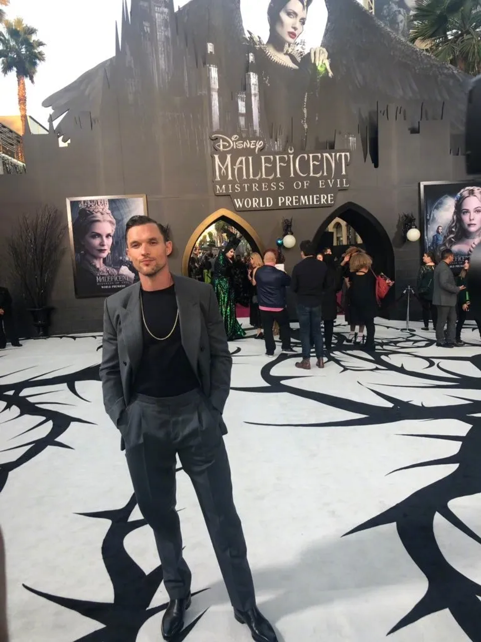 Ed Skrein at an event for Maleficent: Mistress of Evil (2019)