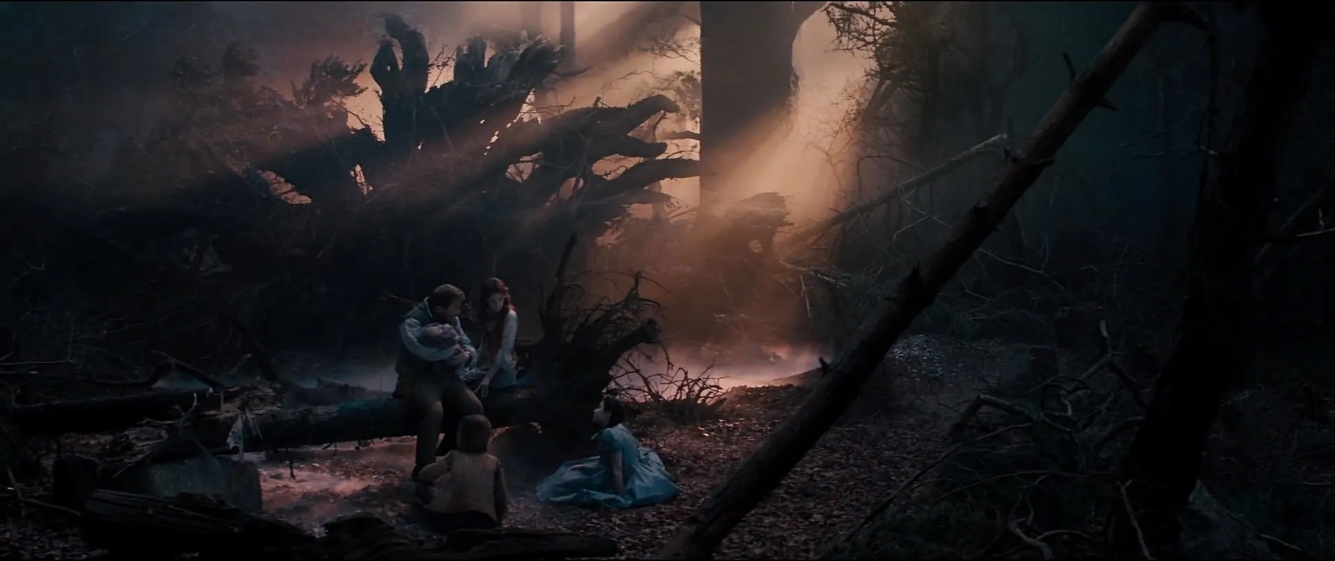 James Corden, Emily Blunt, and Daniel Huttlestone in Into the Woods (2014)