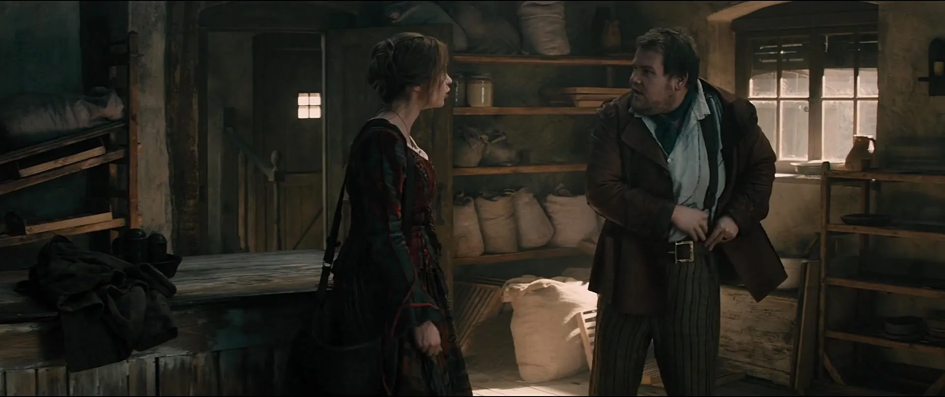 James Corden and Emily Blunt in Into the Woods (2014)