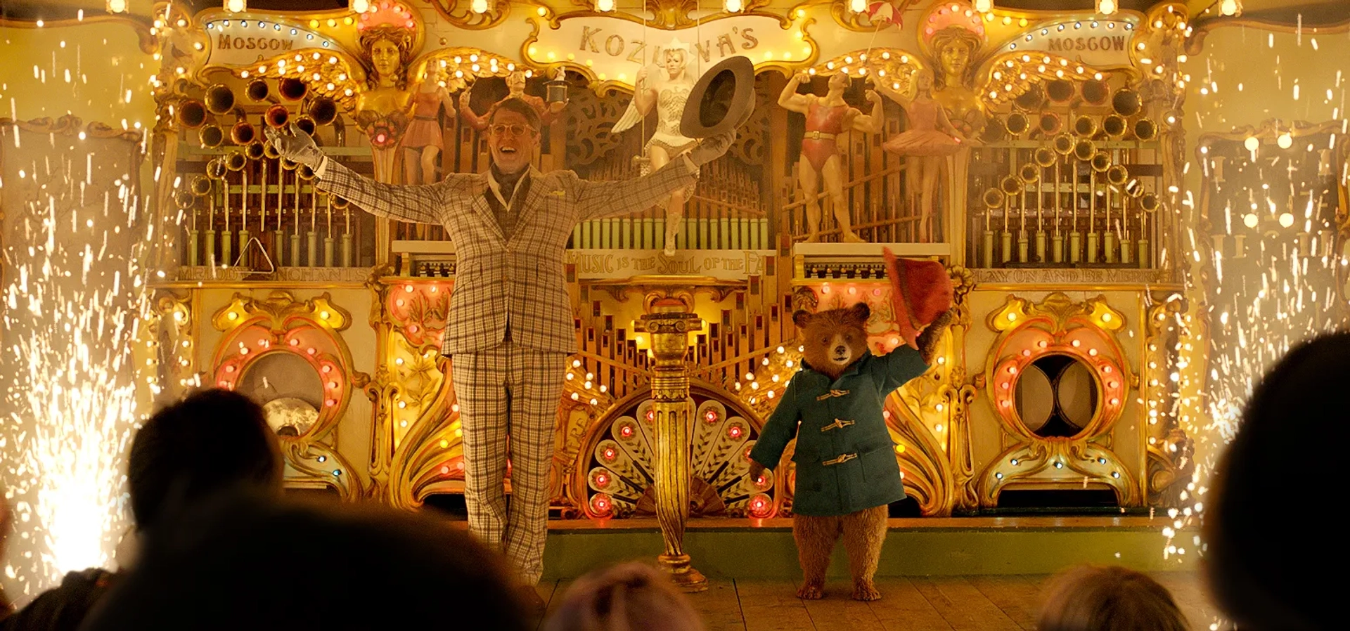 Hugh Grant and Ben Whishaw in Paddington 2 (2017)