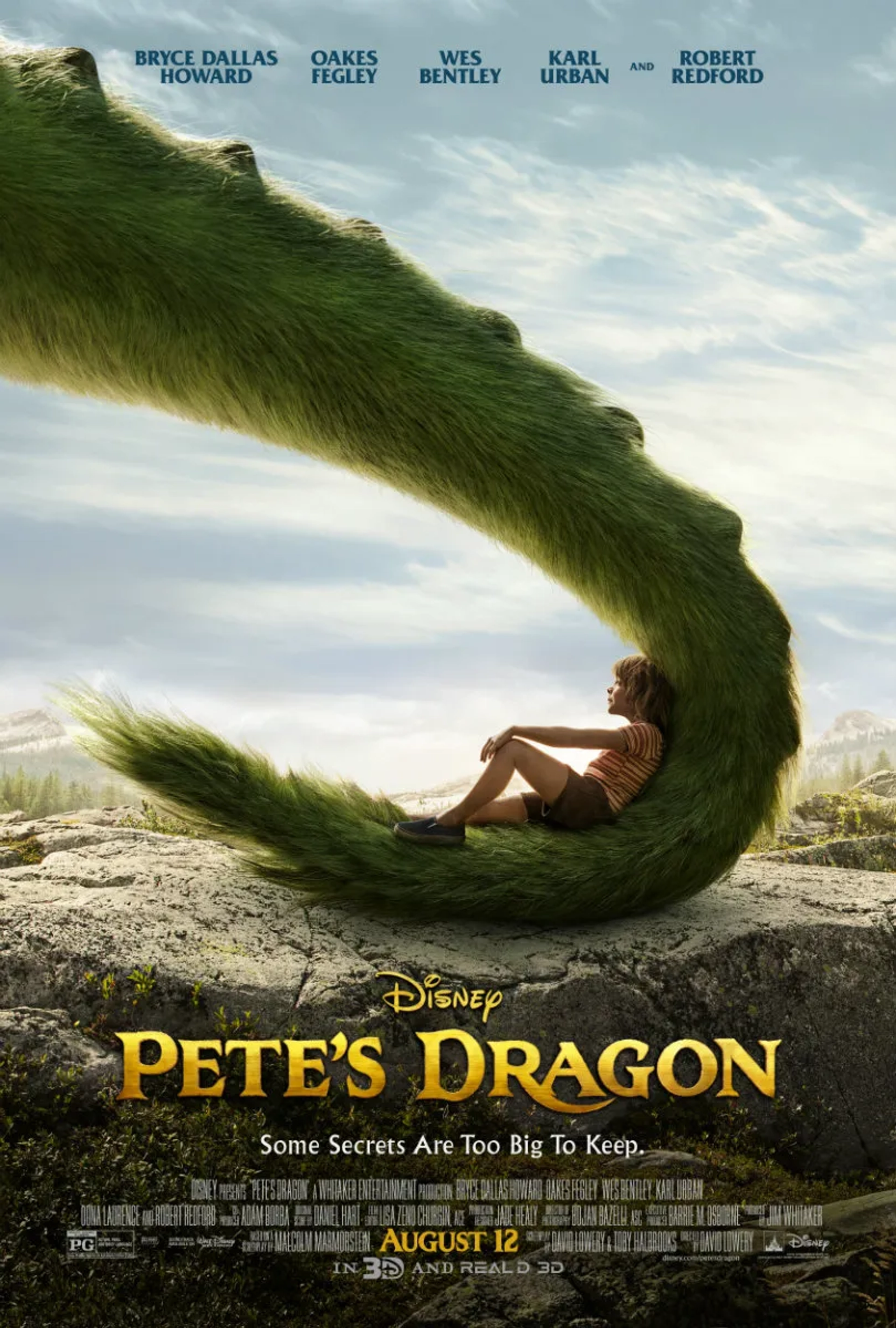 John Kassir and Oakes Fegley in Pete's Dragon (2016)