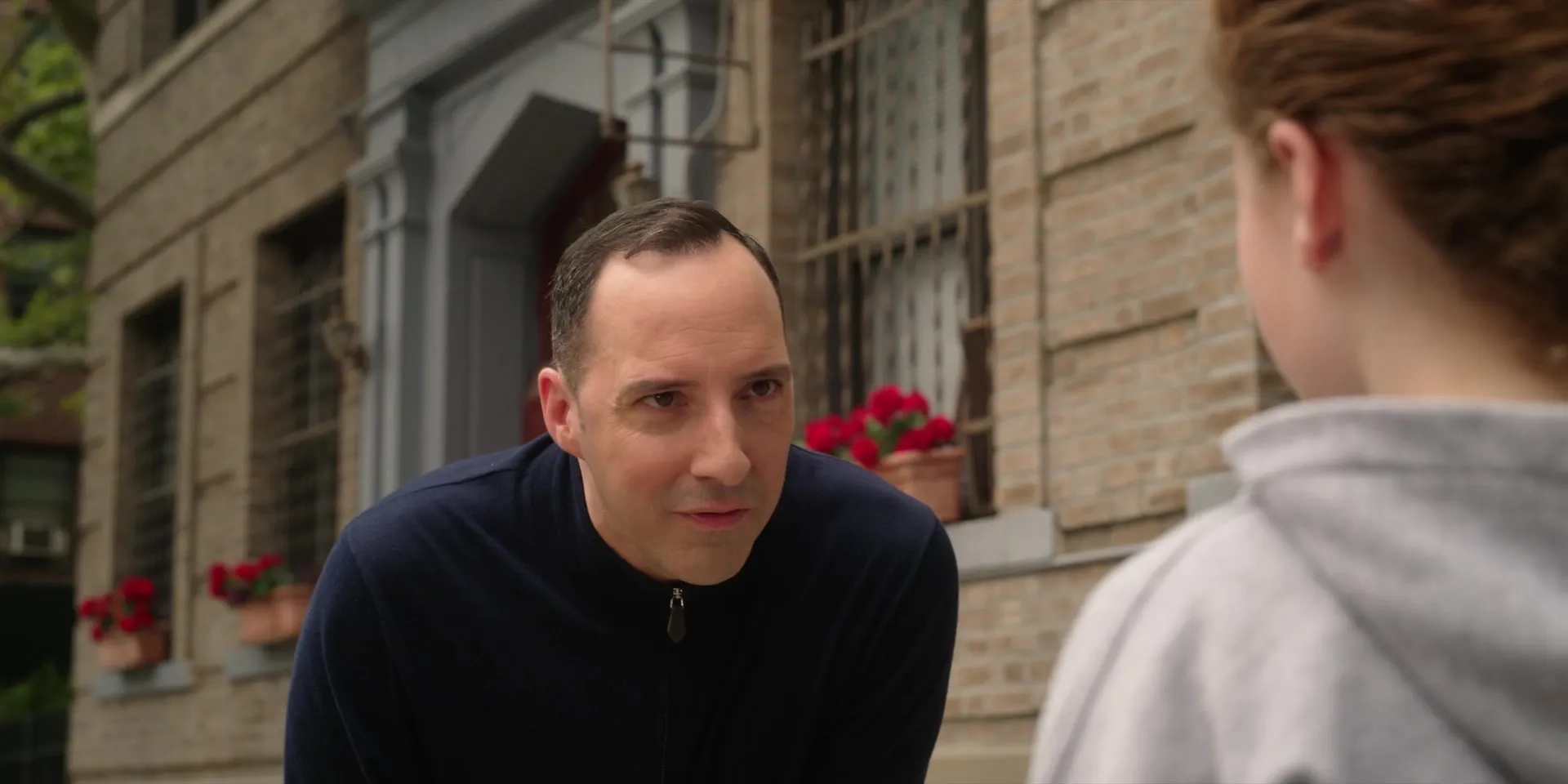 Tony Hale and Darby Camp in Clifford the Big Red Dog (2021)