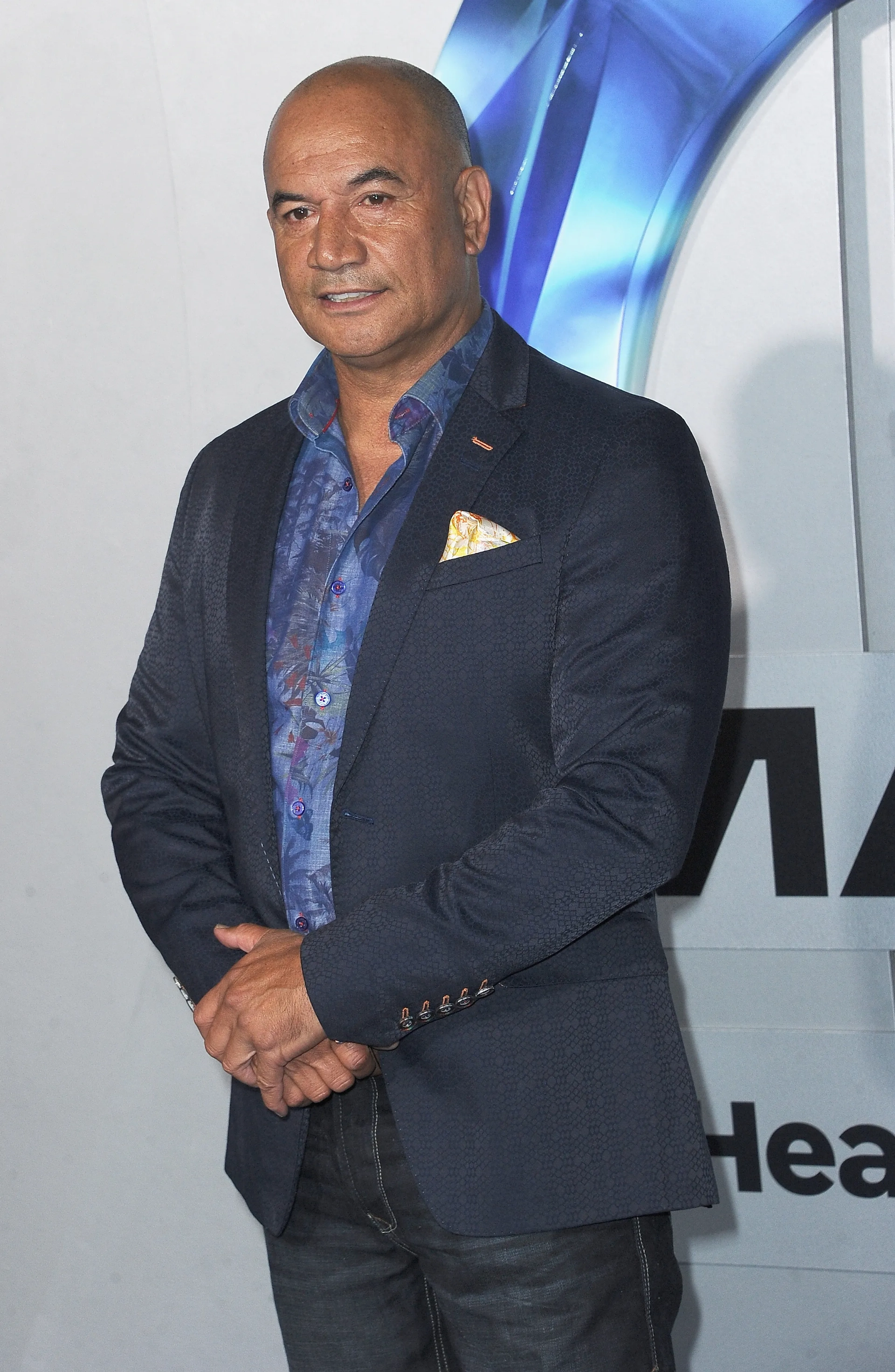 Temuera Morrison at an event for Aquaman (2018)